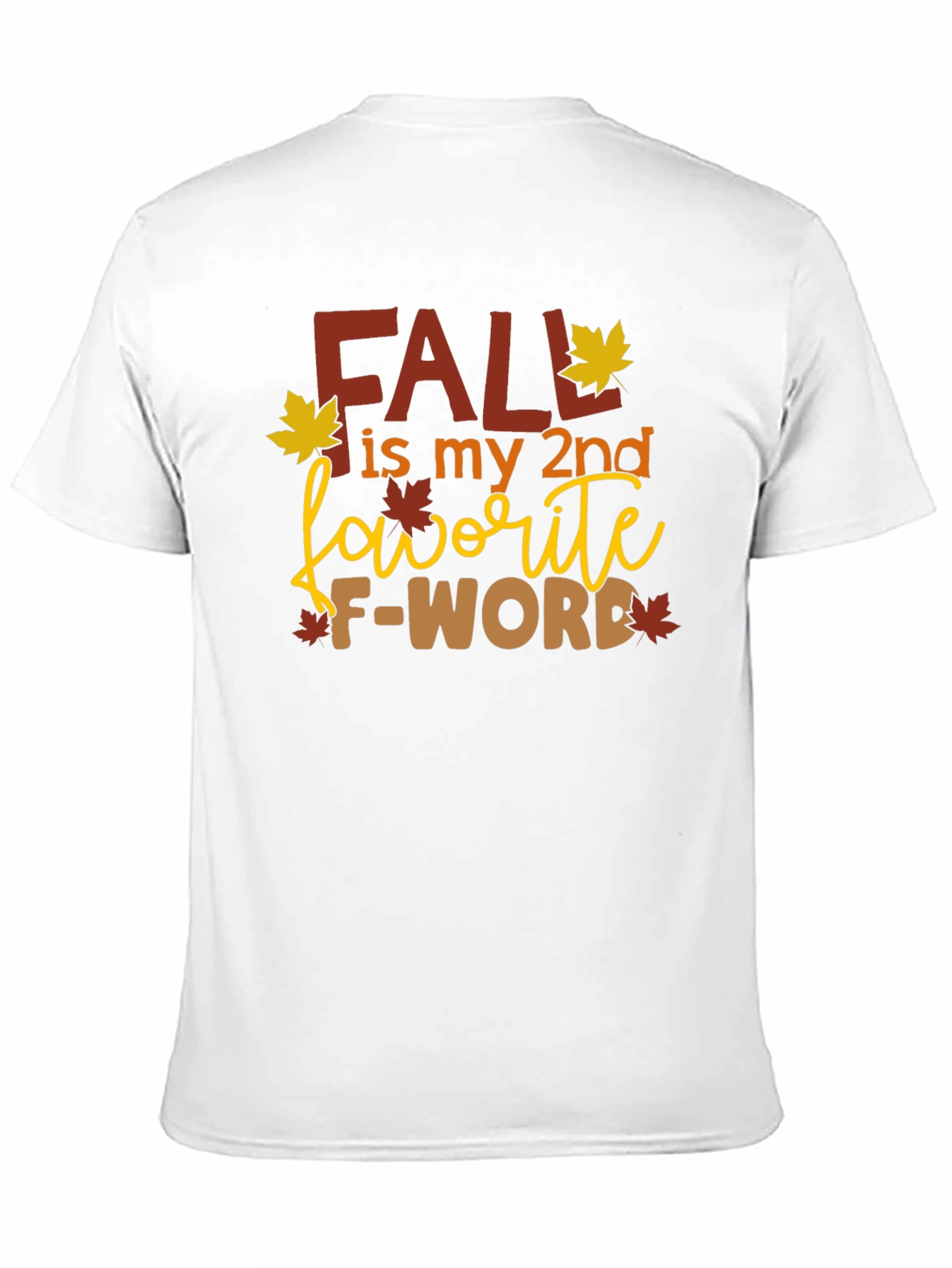 Fall My 2nd Favorite F-Word Graphic Tee