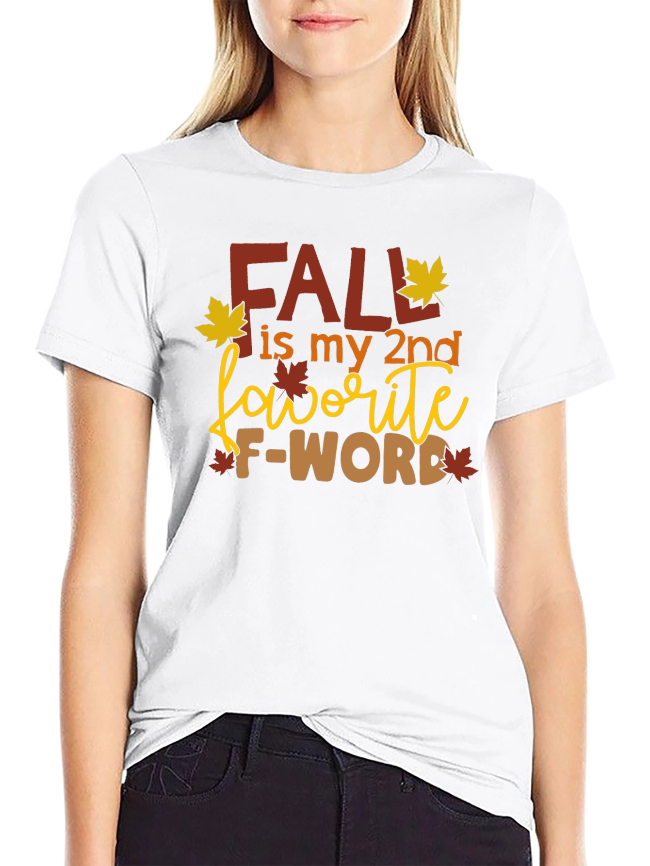 Fall My 2nd Favorite F-Word Graphic Tee