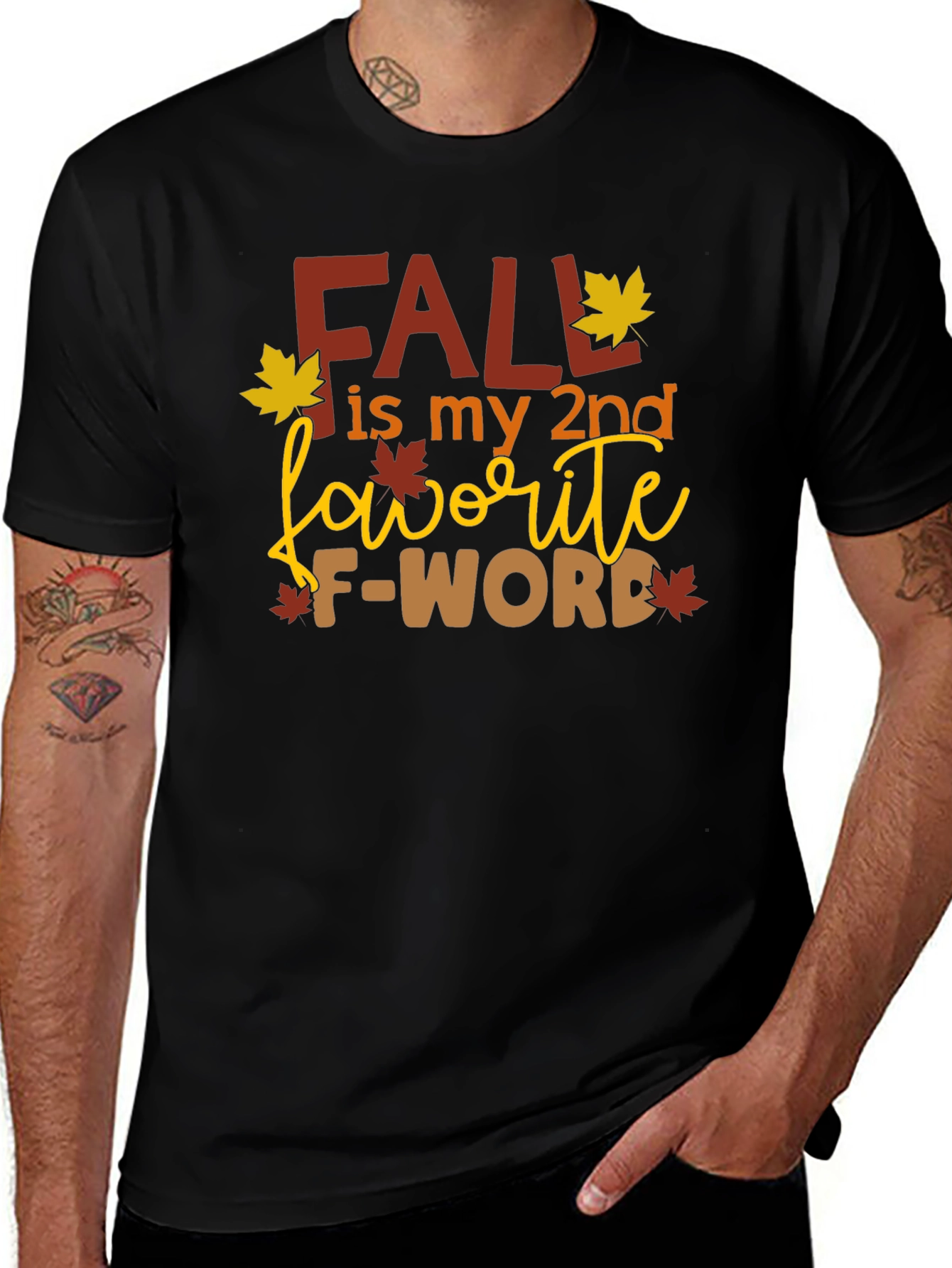 Fall My 2nd Favorite F-Word Graphic Tee