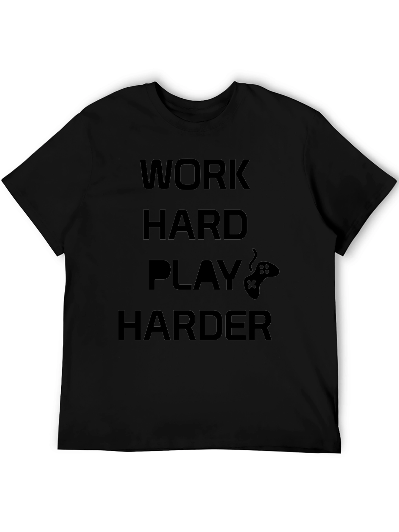 Work Hard Play Harder Gaming T-Shirt