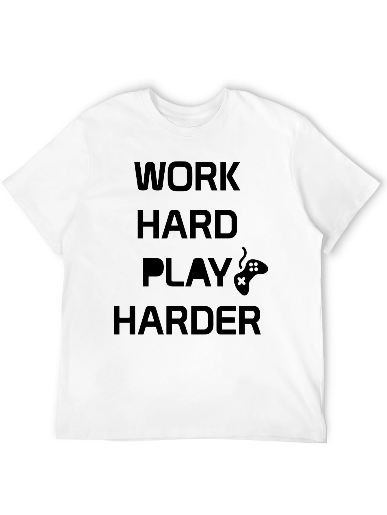 Work Hard Play Harder Gaming T-Shirt
