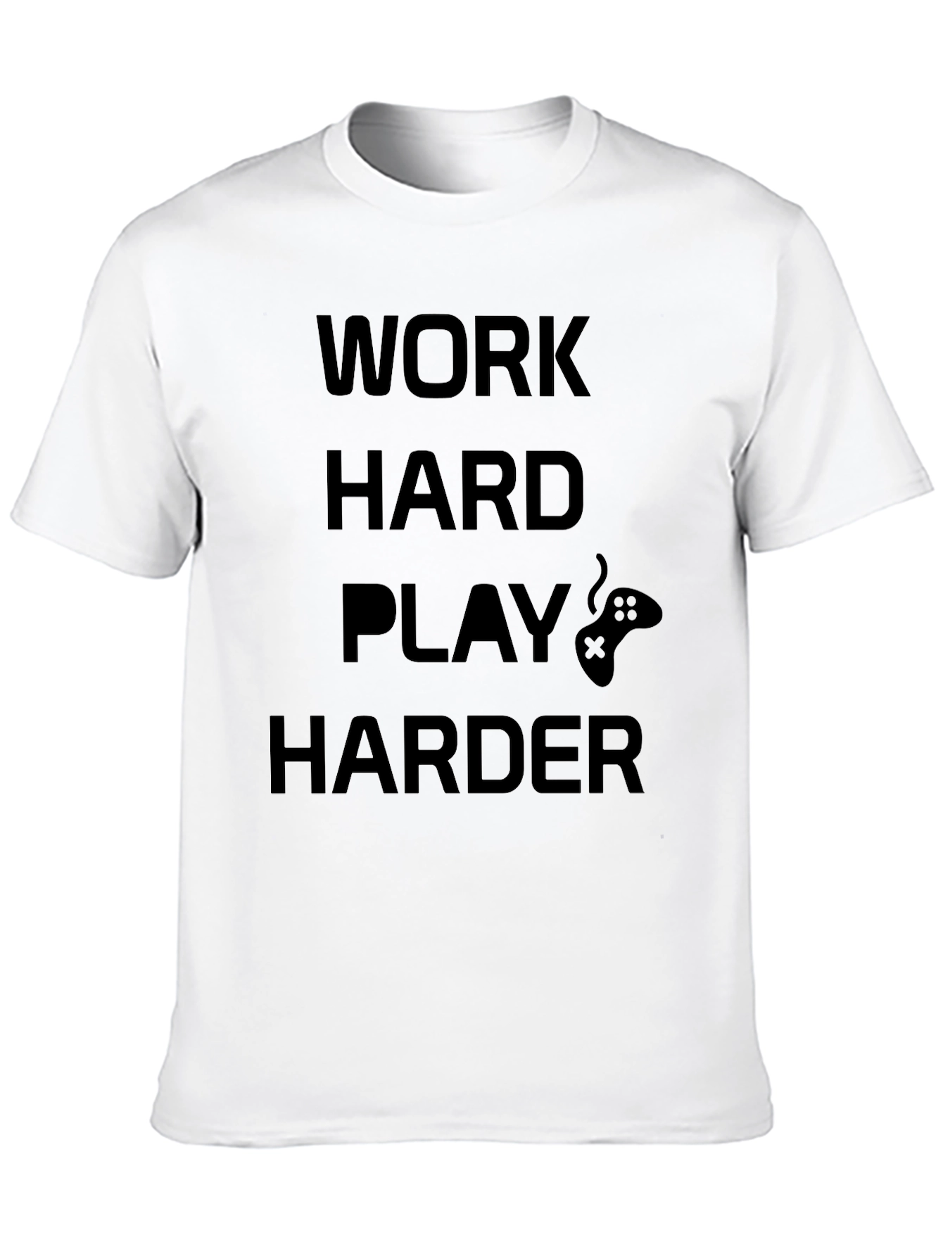 Work Hard Play Harder Gaming T-Shirt