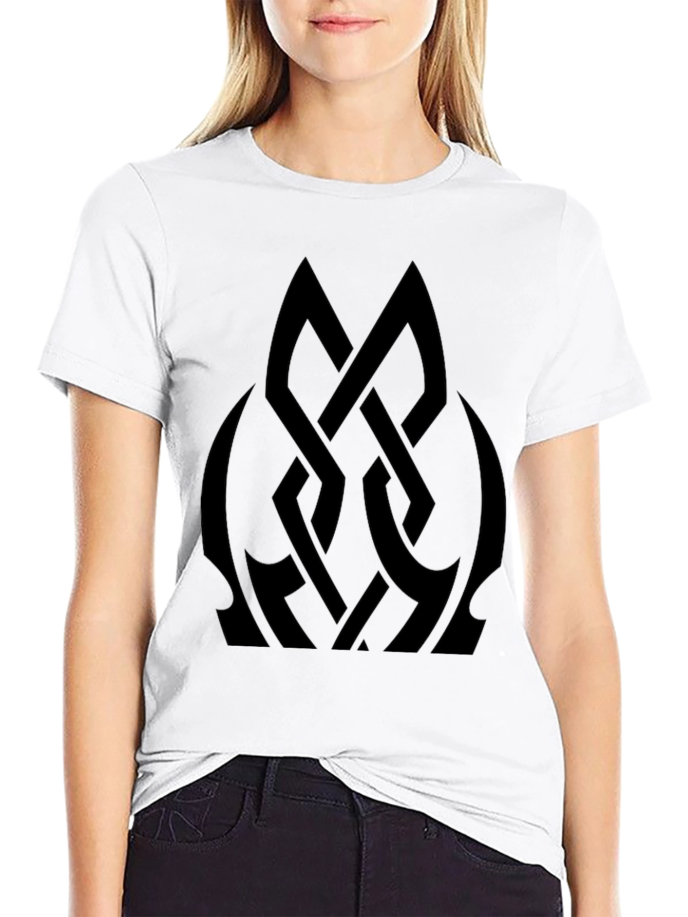 Black Celtic Knot Graphic Tee