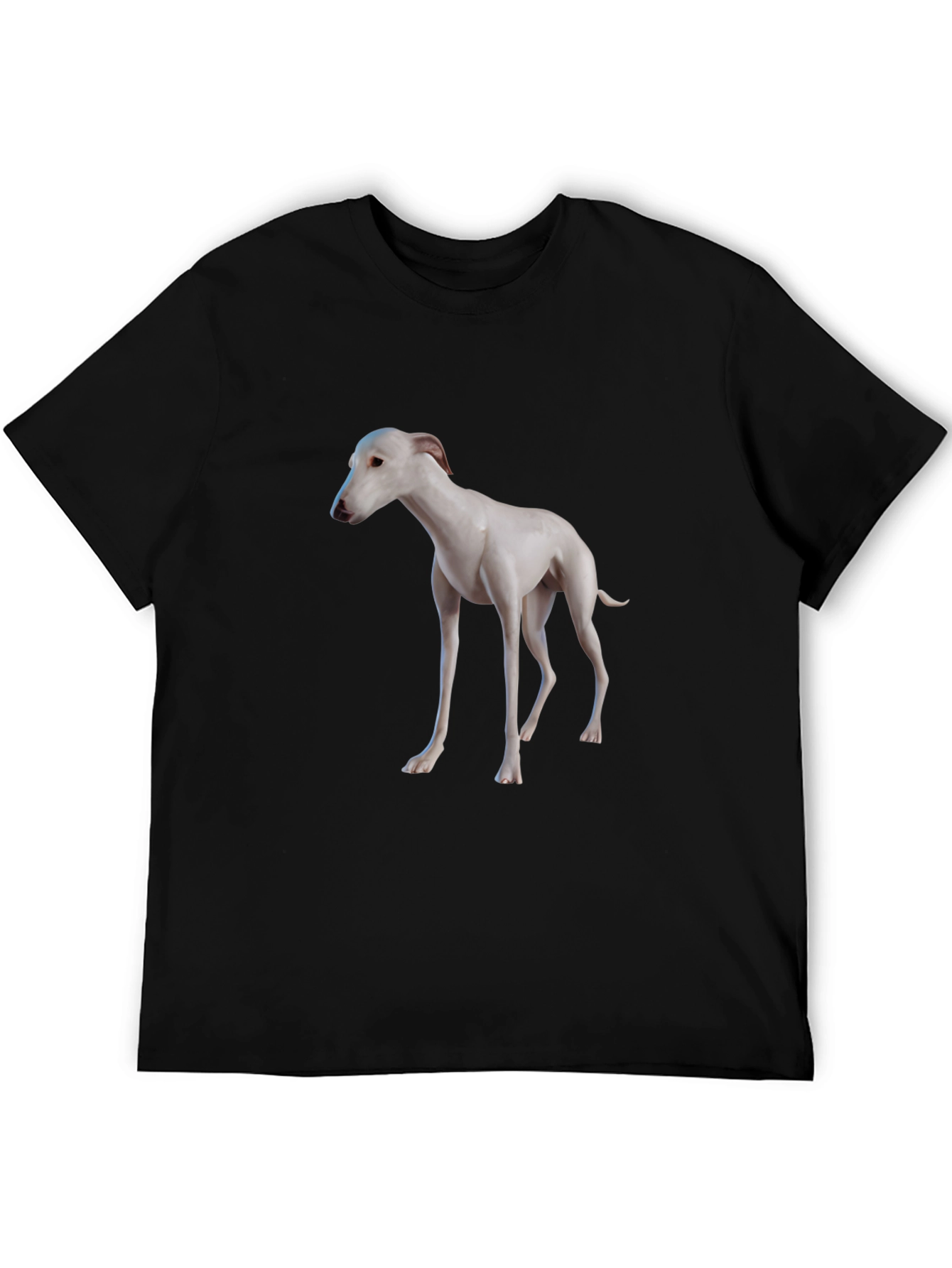 Dog Graphic Black T-Shirt