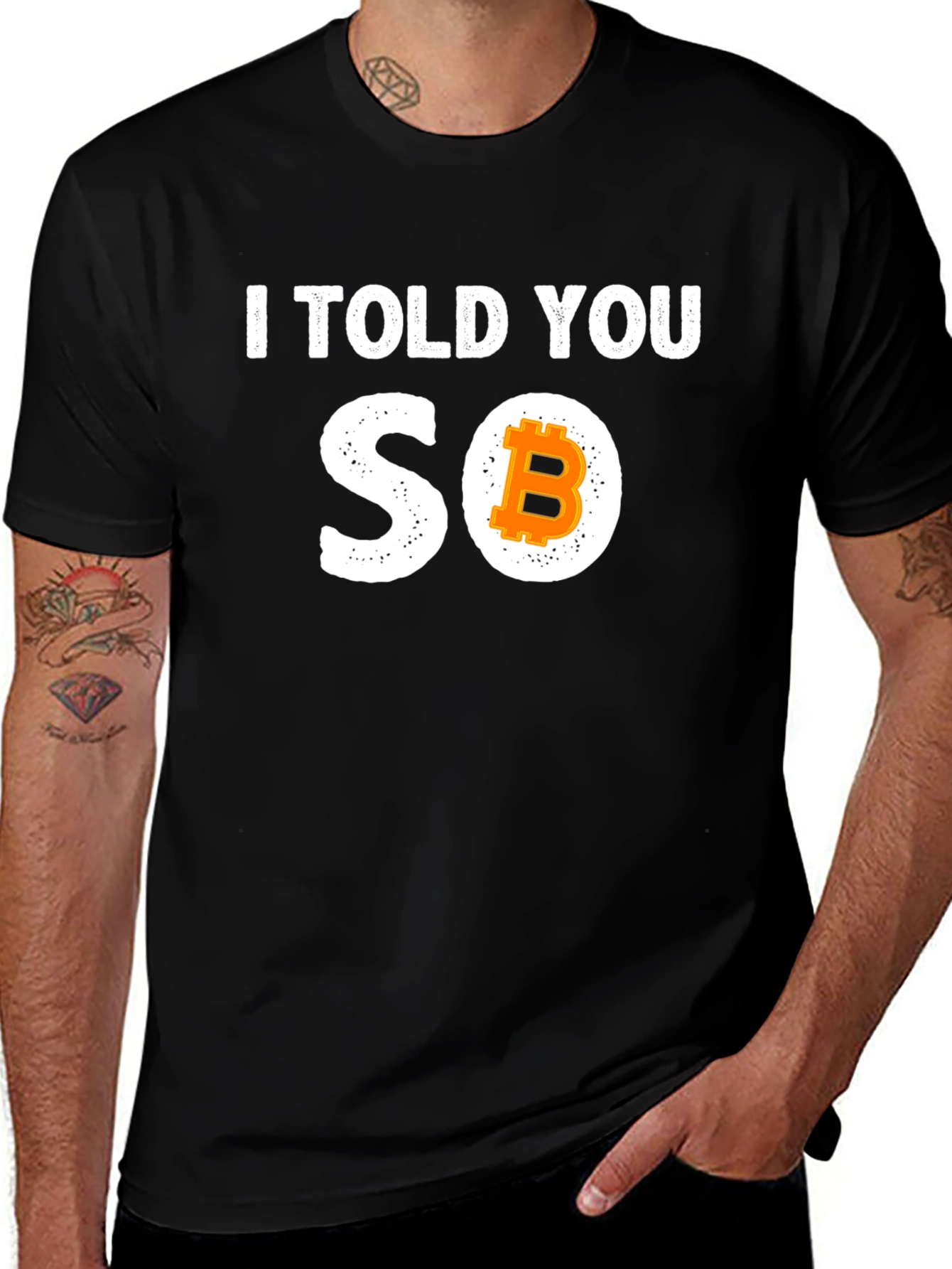 Bitcoin I Told You So Graphic Tee