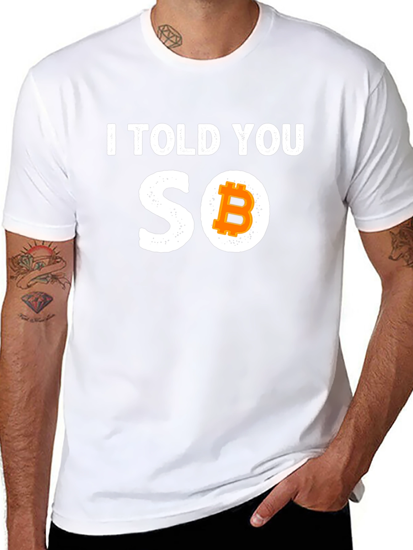 Bitcoin I Told You So Graphic Tee