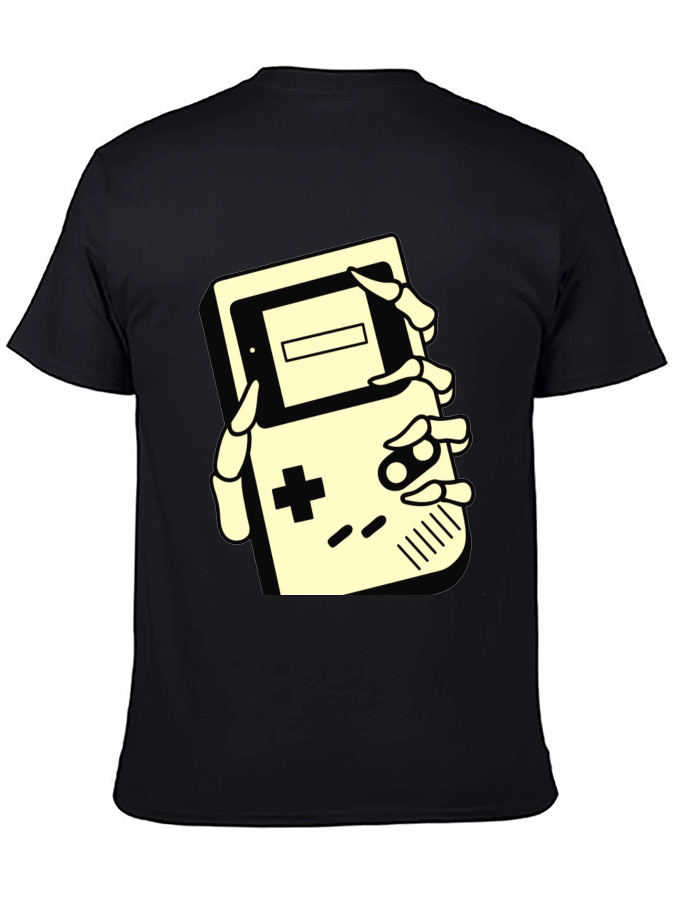 Retro Game Over T-Shirt: Gaming Skeleton Hand