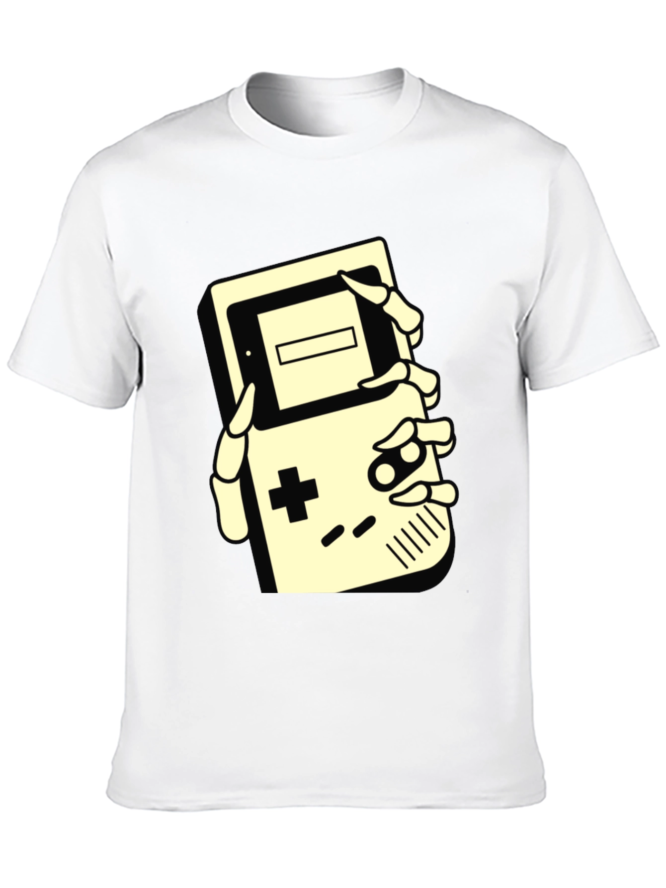 Retro Game Over T-Shirt: Gaming Skeleton Hand