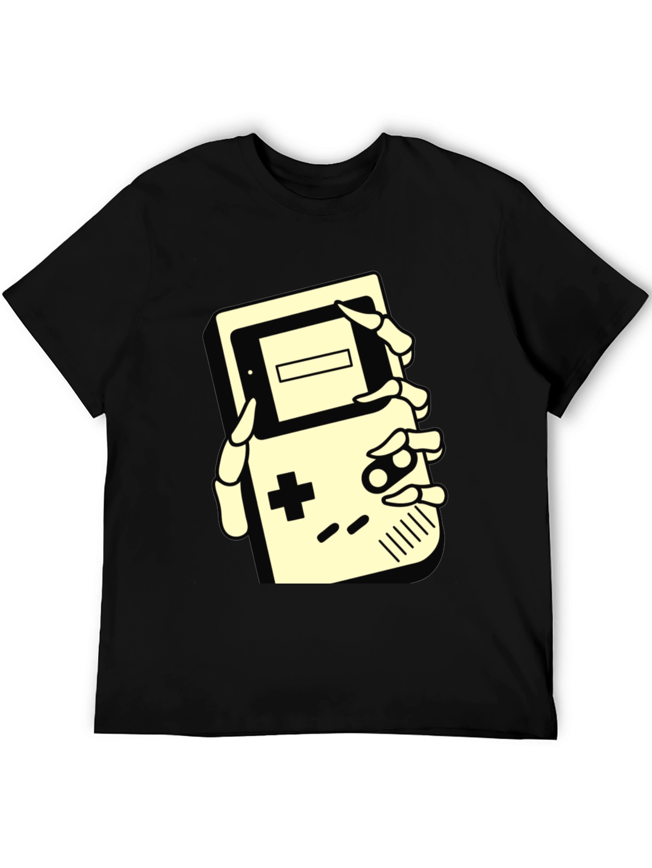 Retro Game Over T-Shirt: Gaming Skeleton Hand