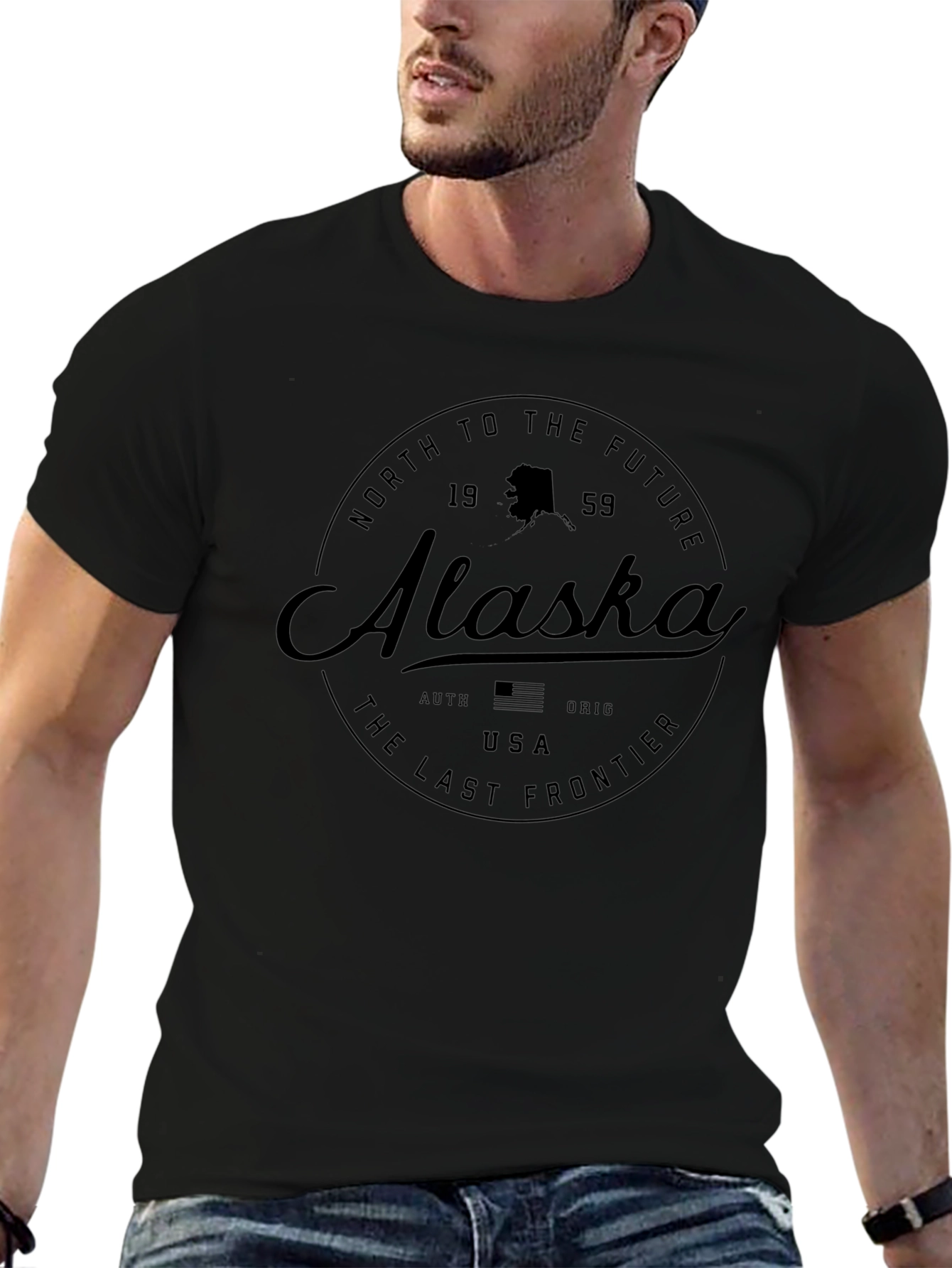 Alaska North To The Future Graphic Tee