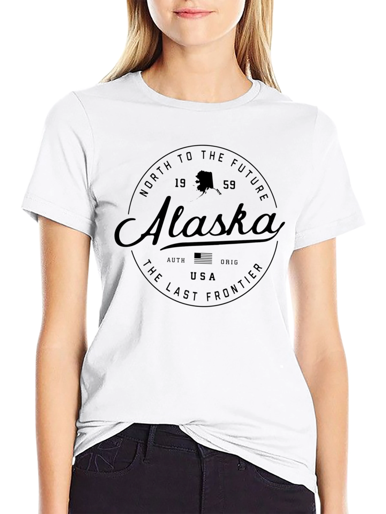 Alaska North To The Future Graphic Tee