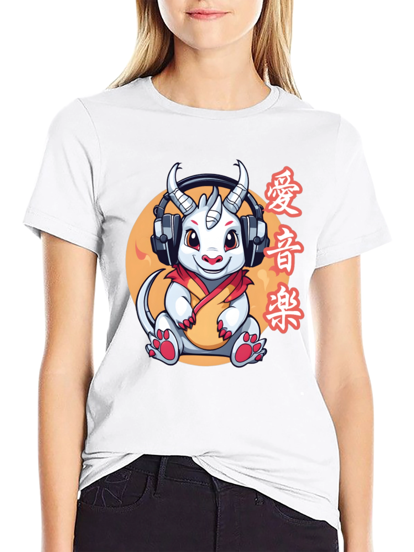 Cool Dragon T-Shirt: Anime Style