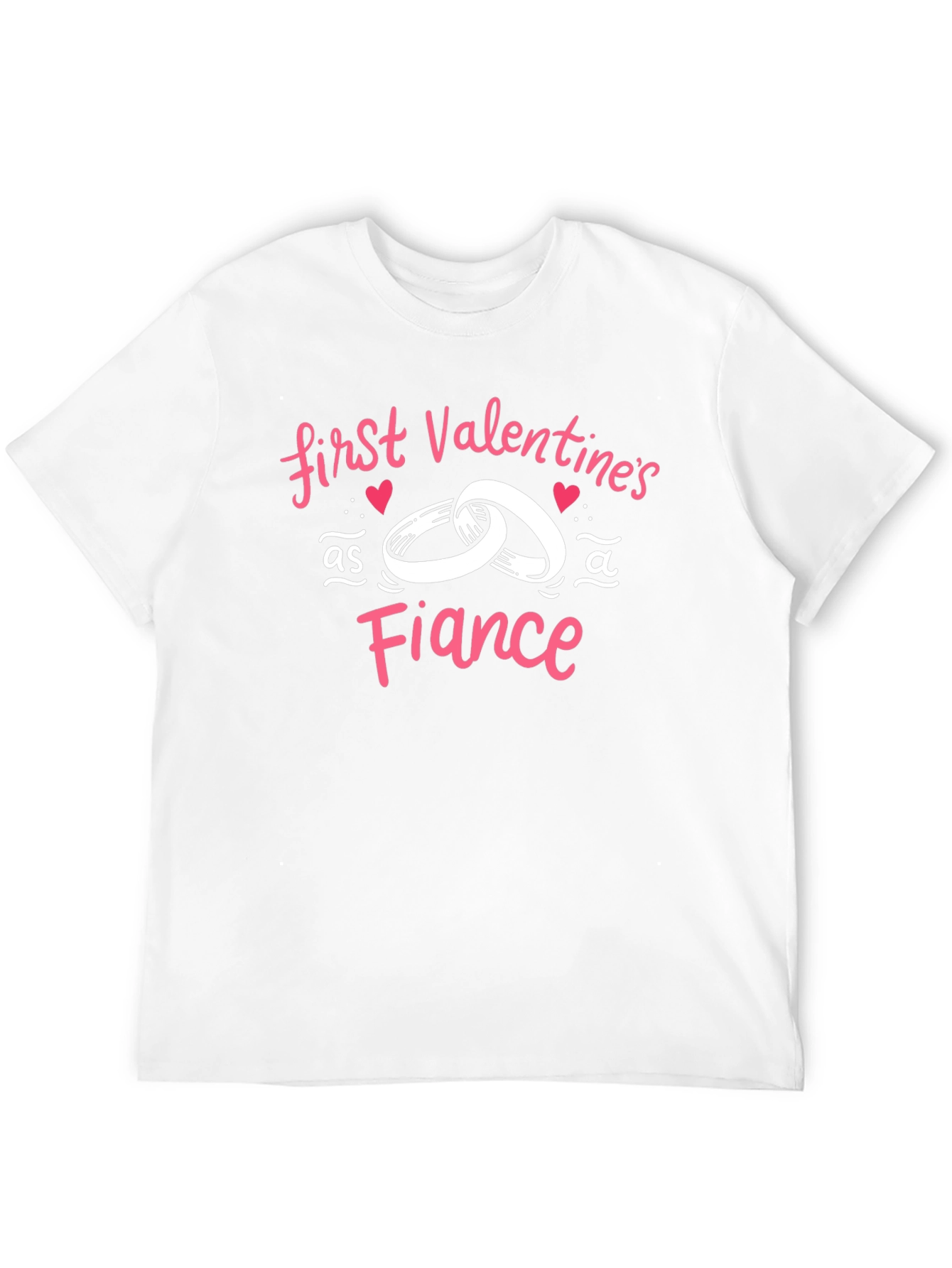 First Valentines Day as a Fiancé T-Shirt