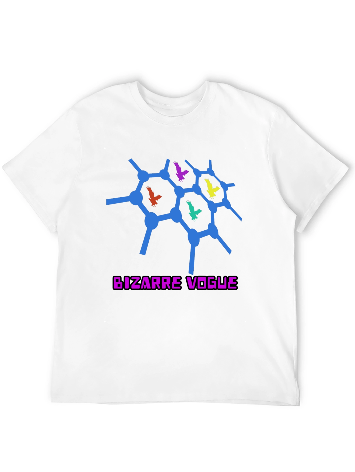 Bizarre Vogue T-Shirt - Modern Graphic Tee