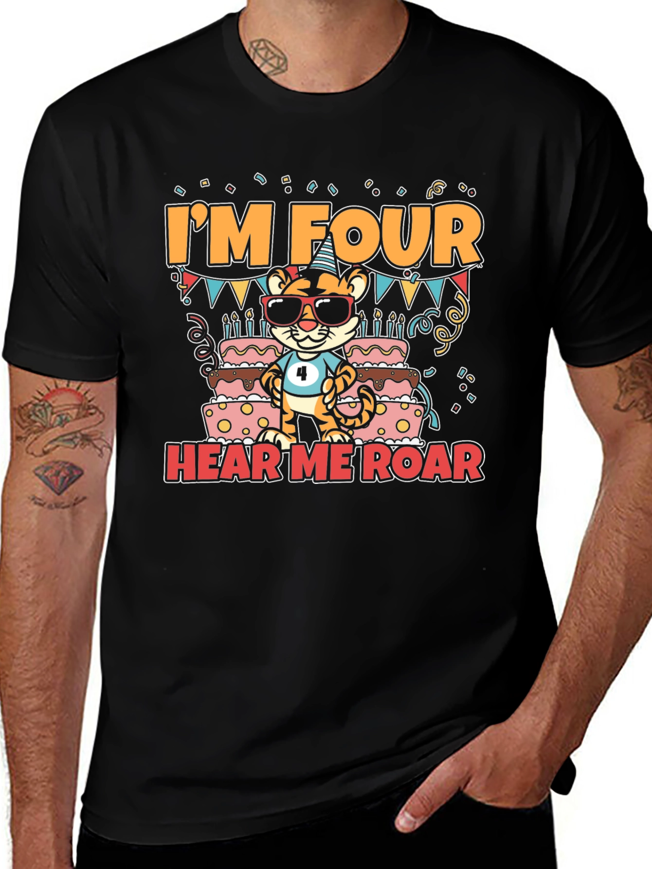 Im Four Hear Me Roar T-Shirt
