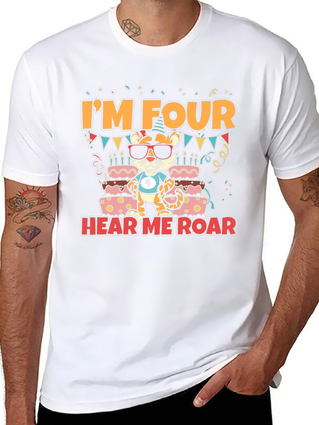 Im Four Hear Me Roar T-Shirt
