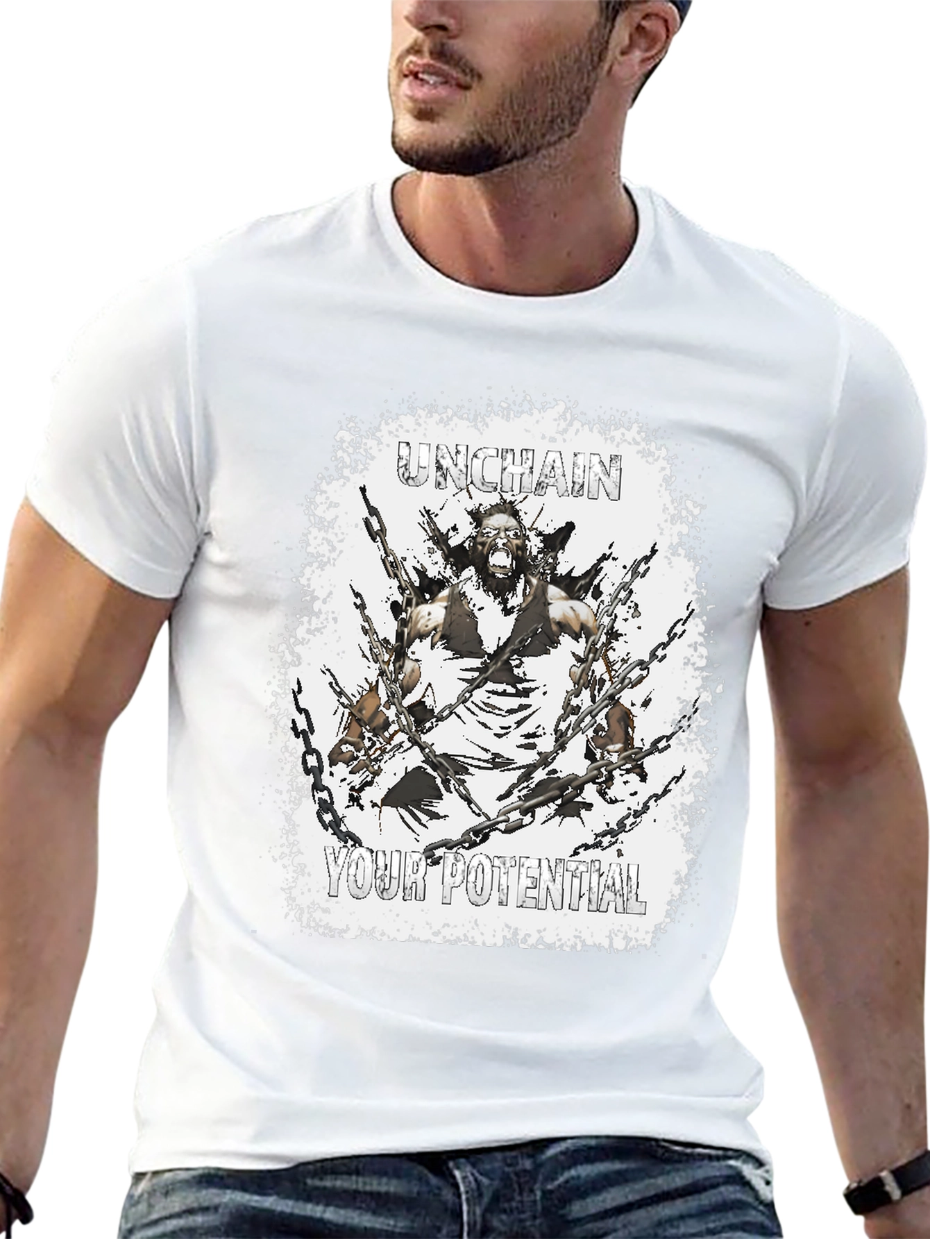 Unchain Your Potential Graphic T-Shirt