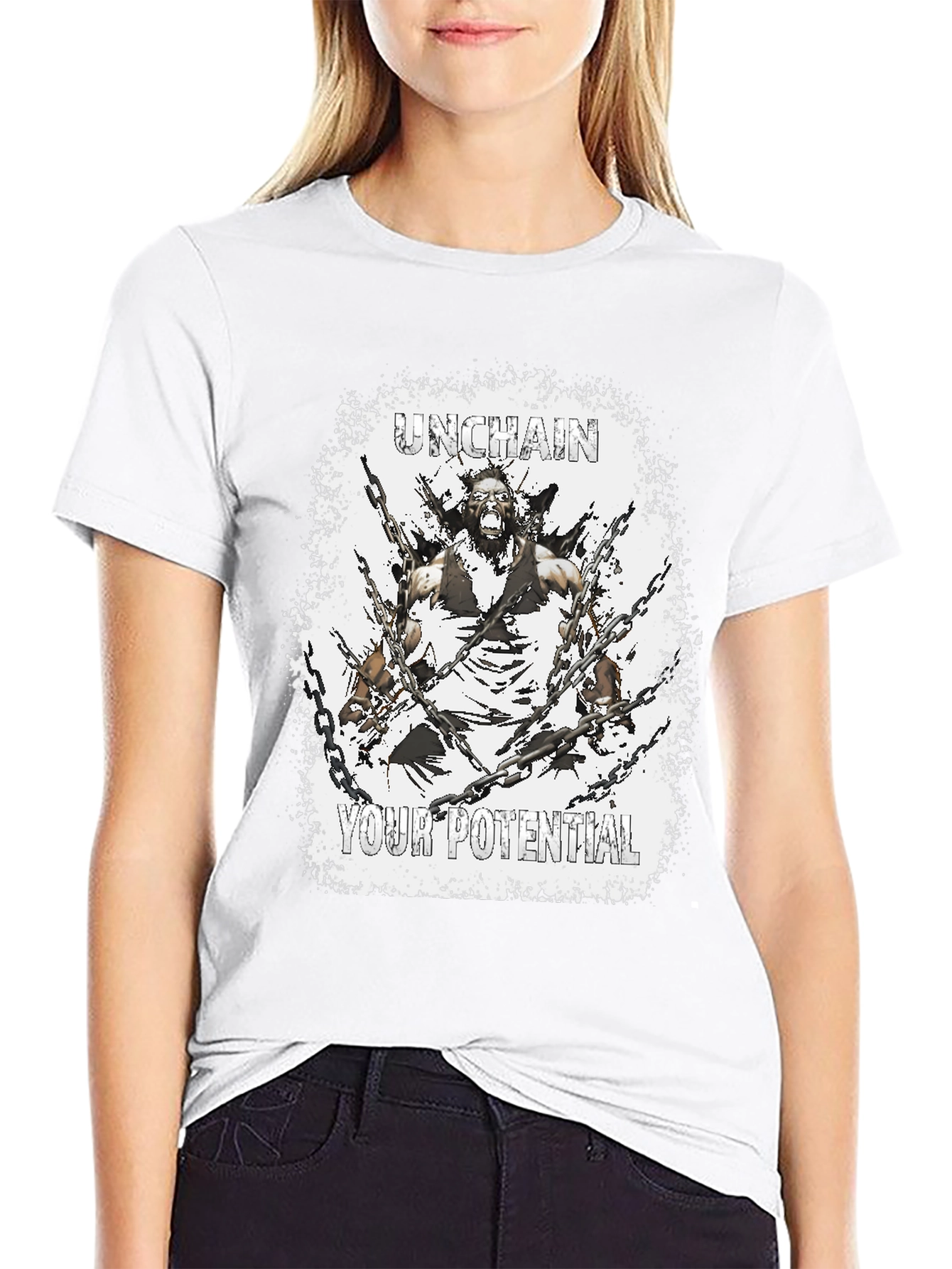 Unchain Your Potential Graphic T-Shirt