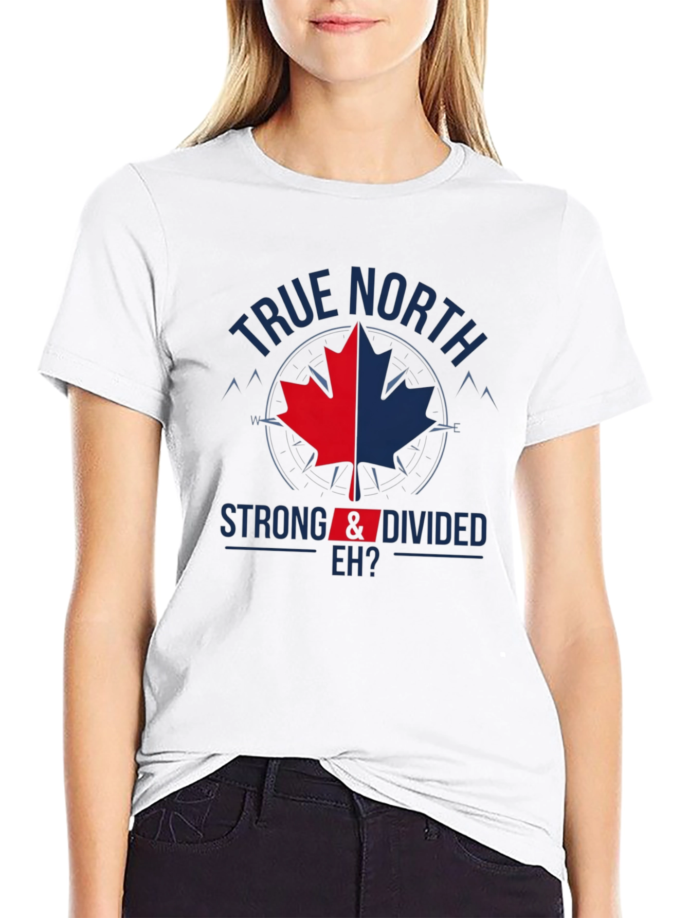 True North Strong & Divided Eh? T-Shirt