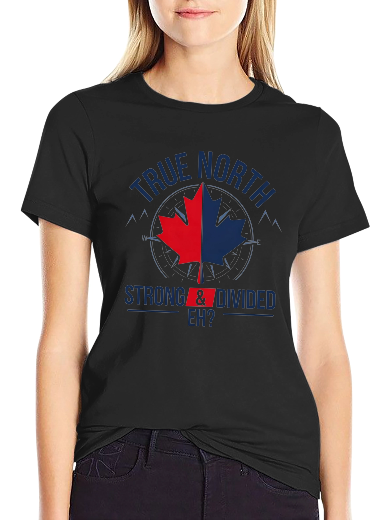 True North Strong & Divided Eh? T-Shirt