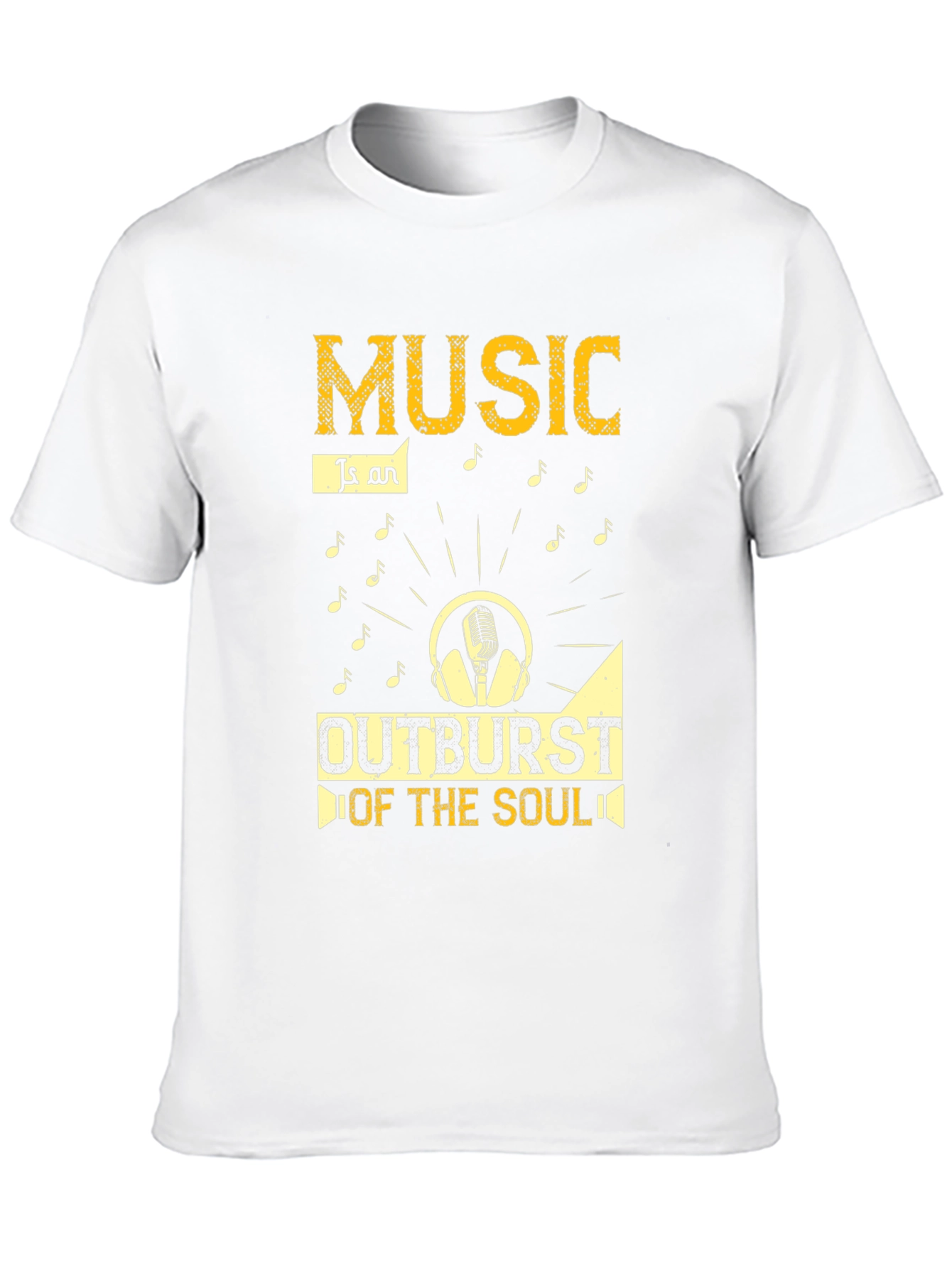 Music Outburst Soul Graphic Tee - Black