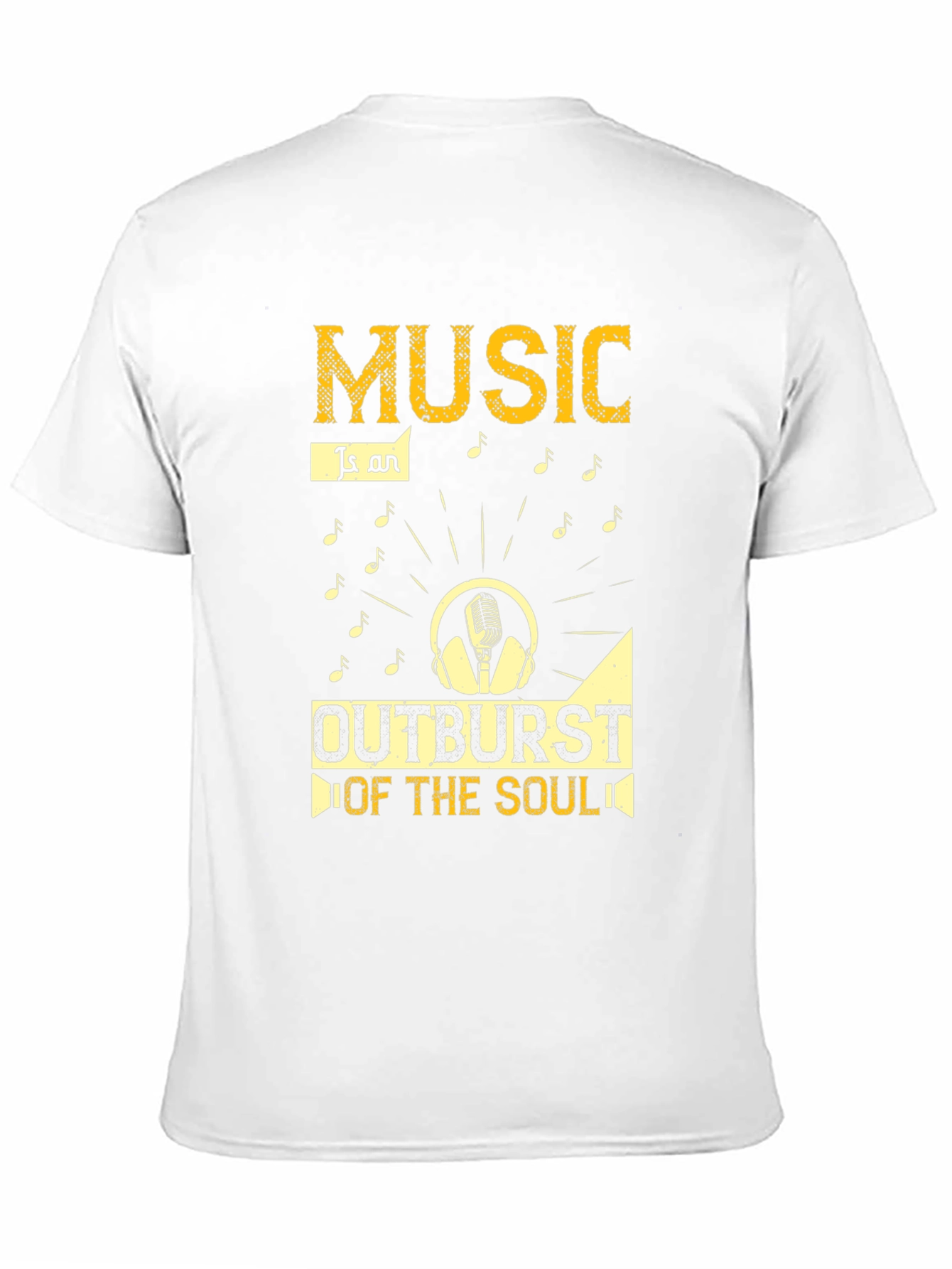 Music Outburst Soul Graphic Tee - Black