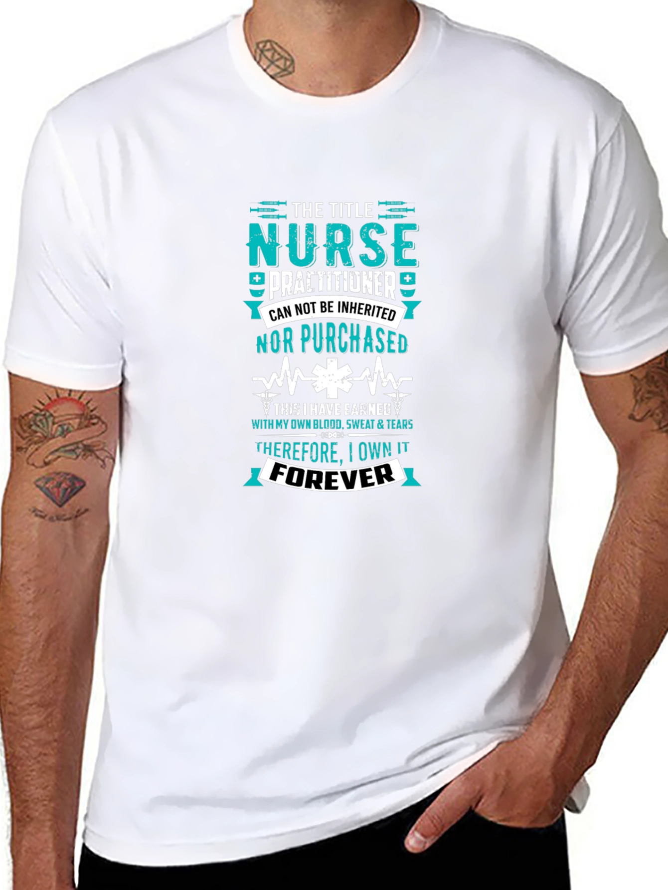 Nurse Practitioner - Earned Forever T-Shirt