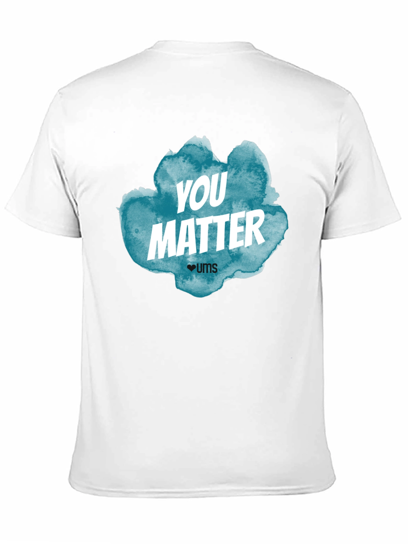 You Matter Graphic Print Crew Neck T-Shirt