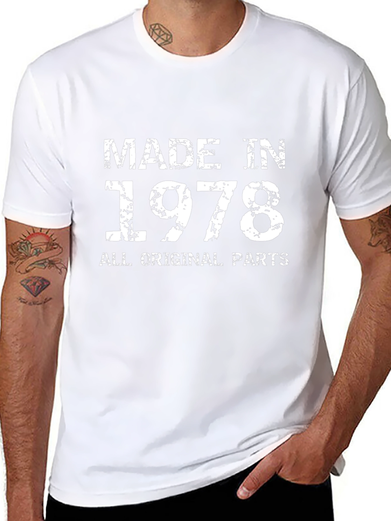 Made in 1978 All Original Parts T-Shirt