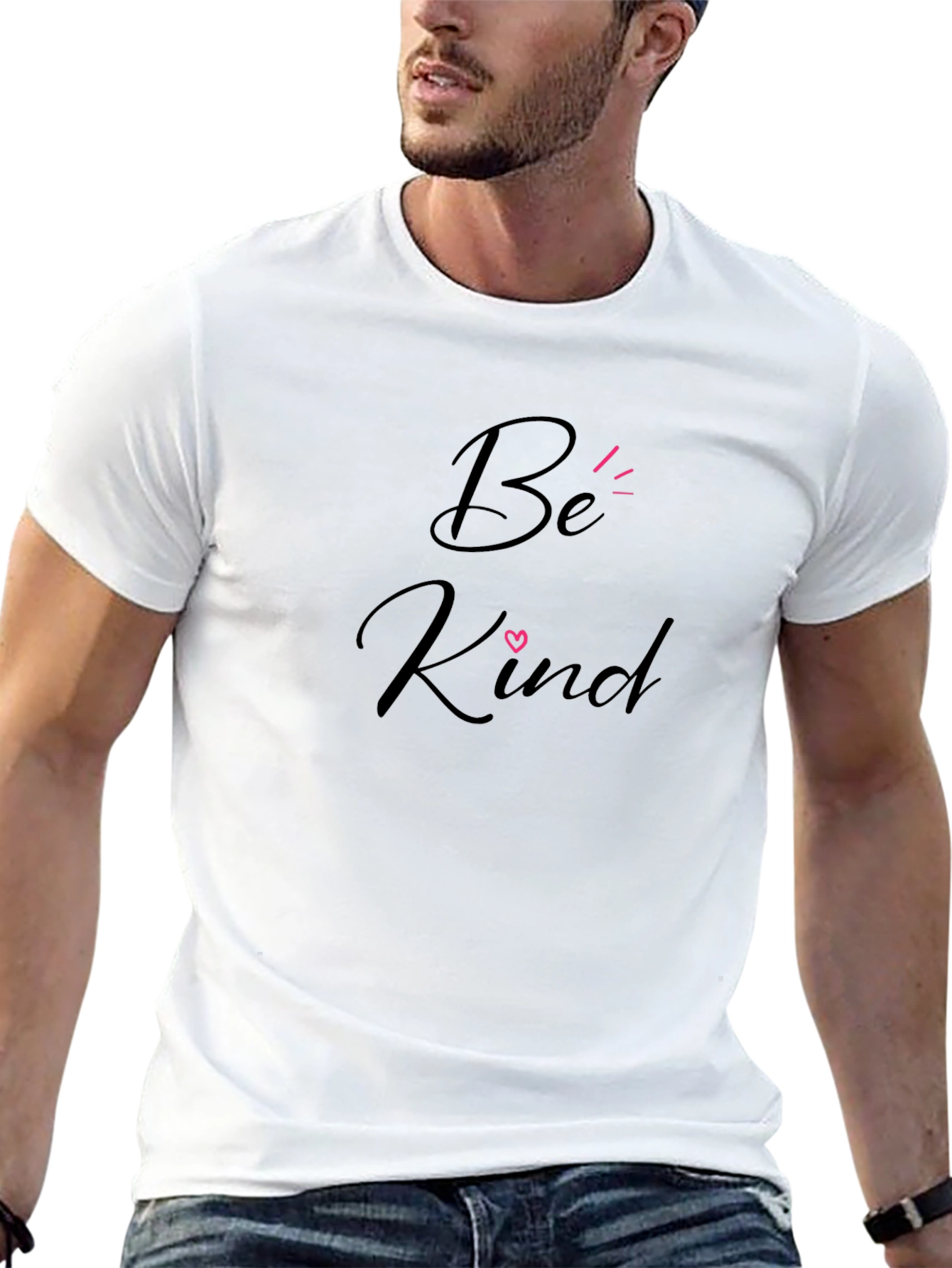 Be Kind Black Graphic Tee