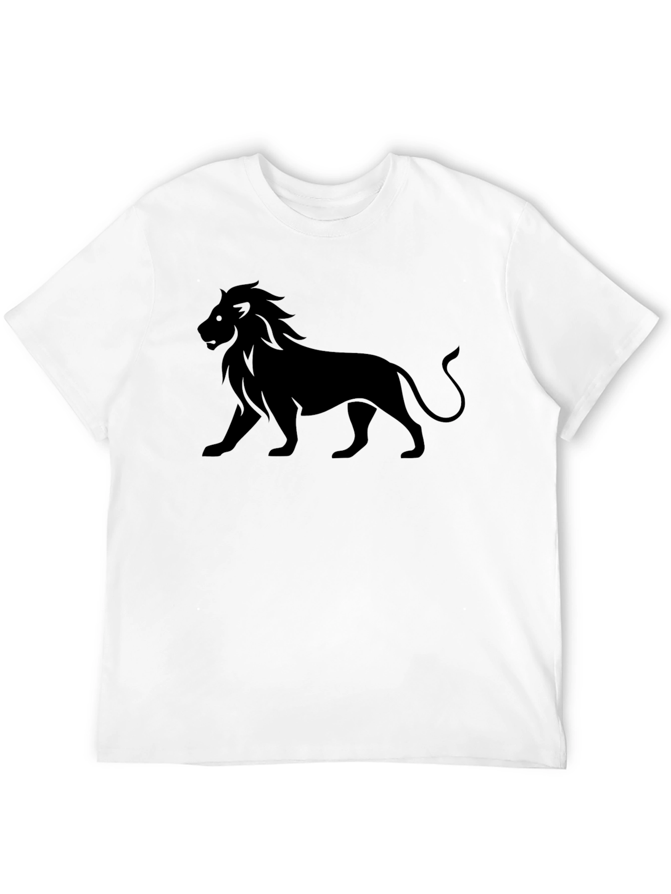 Lion Graphic Black T-Shirt | Mens Stylish Tee