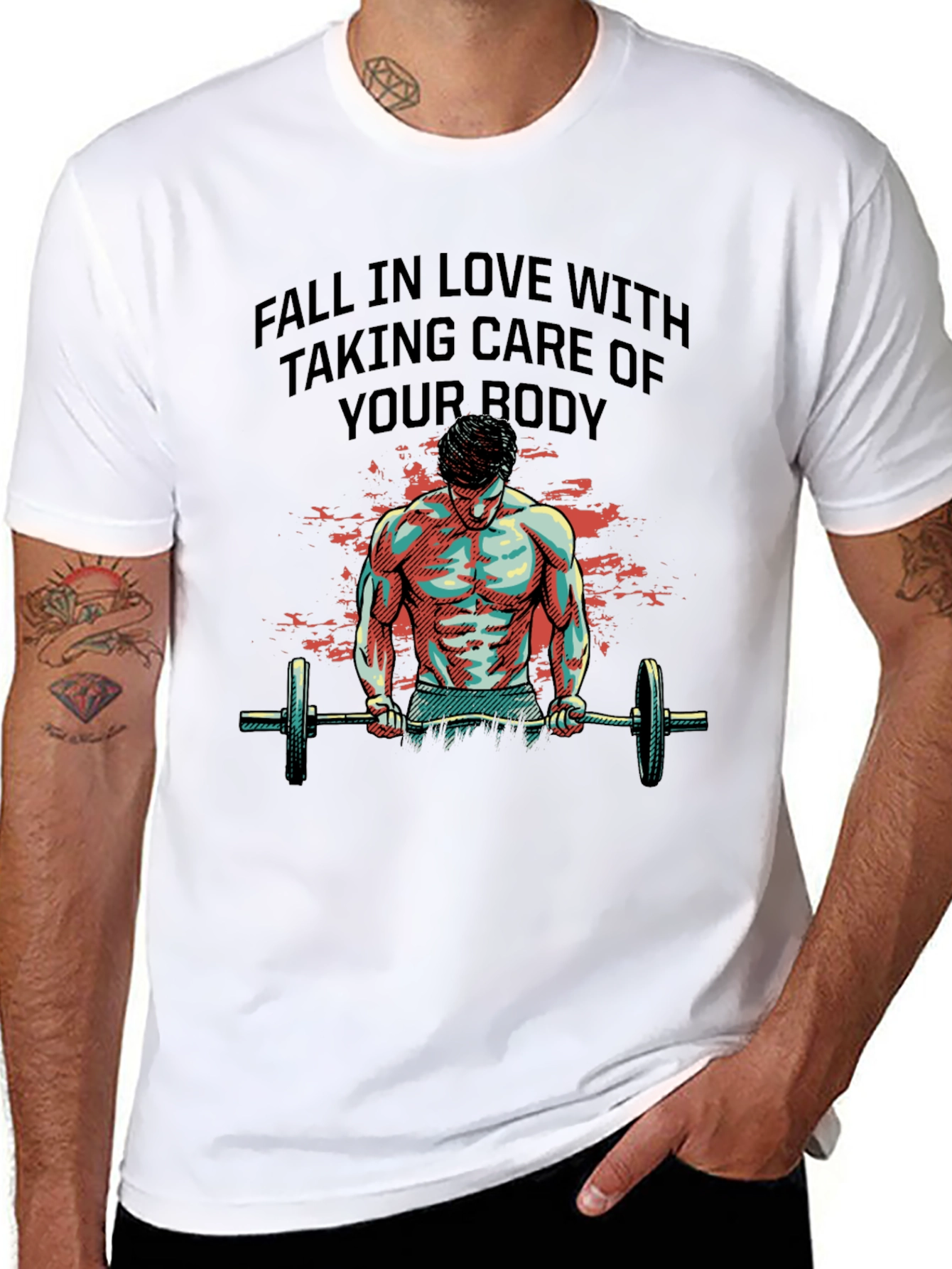 Fitness Lover Tee: Take Care of Your Body