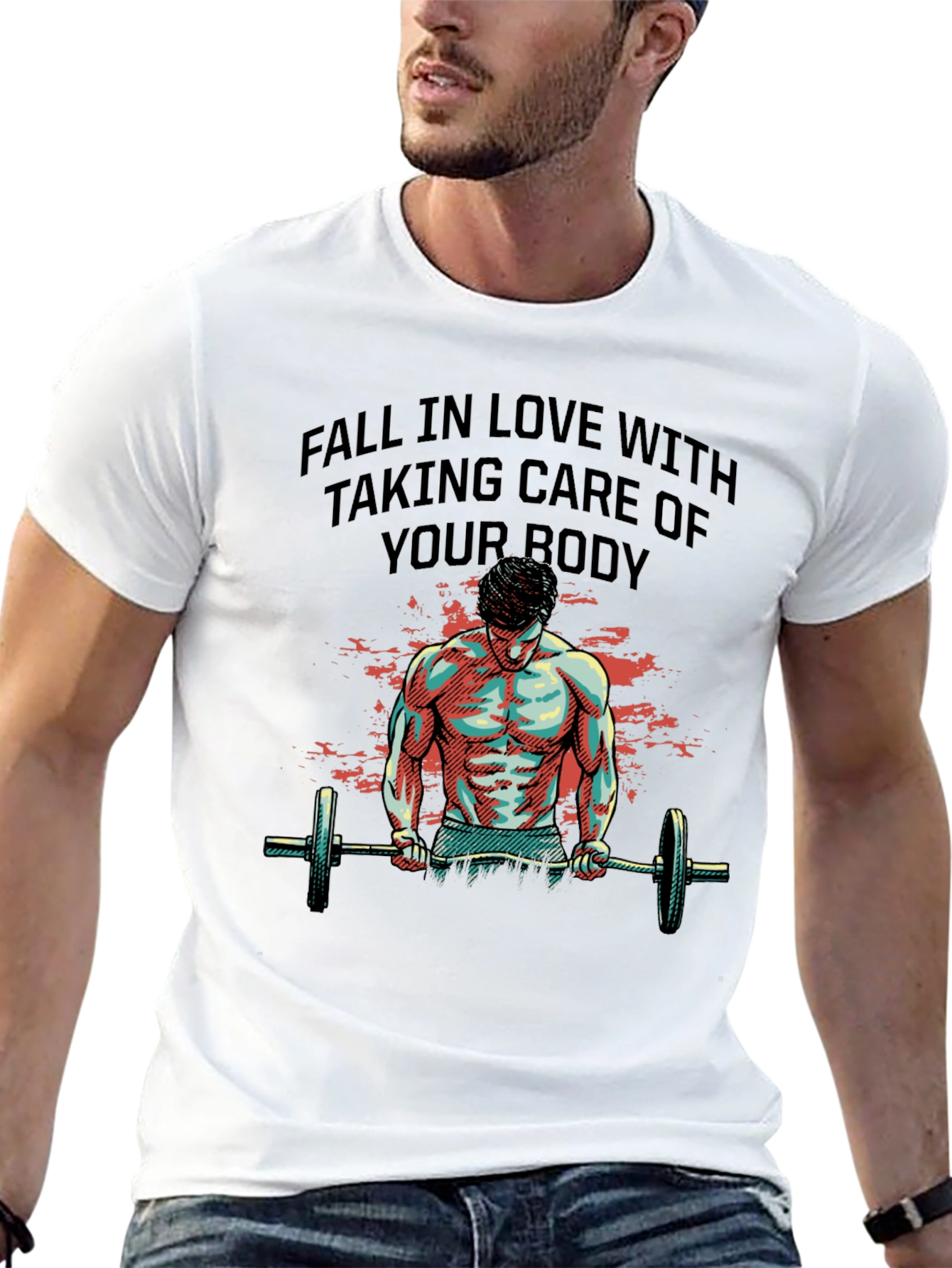 Fitness Lover Tee: Take Care of Your Body