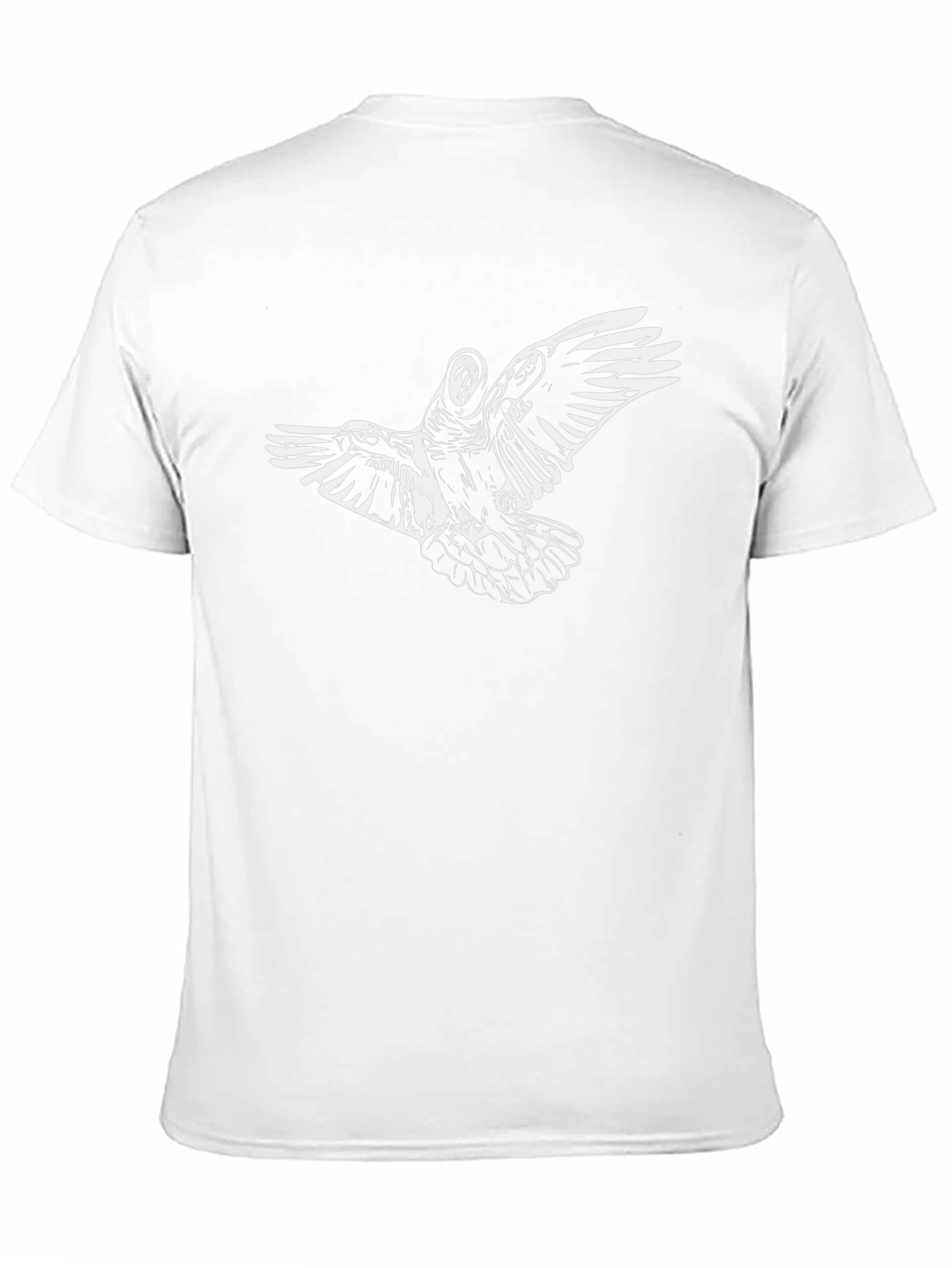 Raven Graphic Print T-Shirt - Stylish & Unique Design