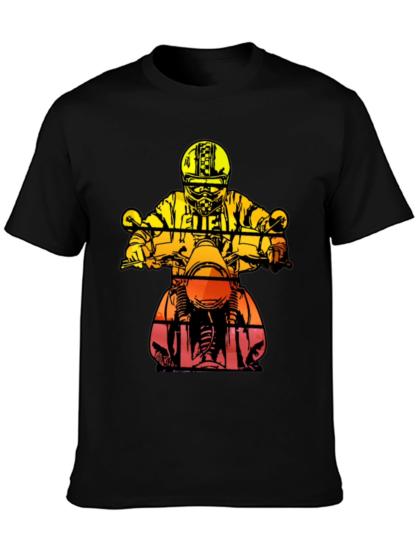 Motorcycle Rider Graphic Tee