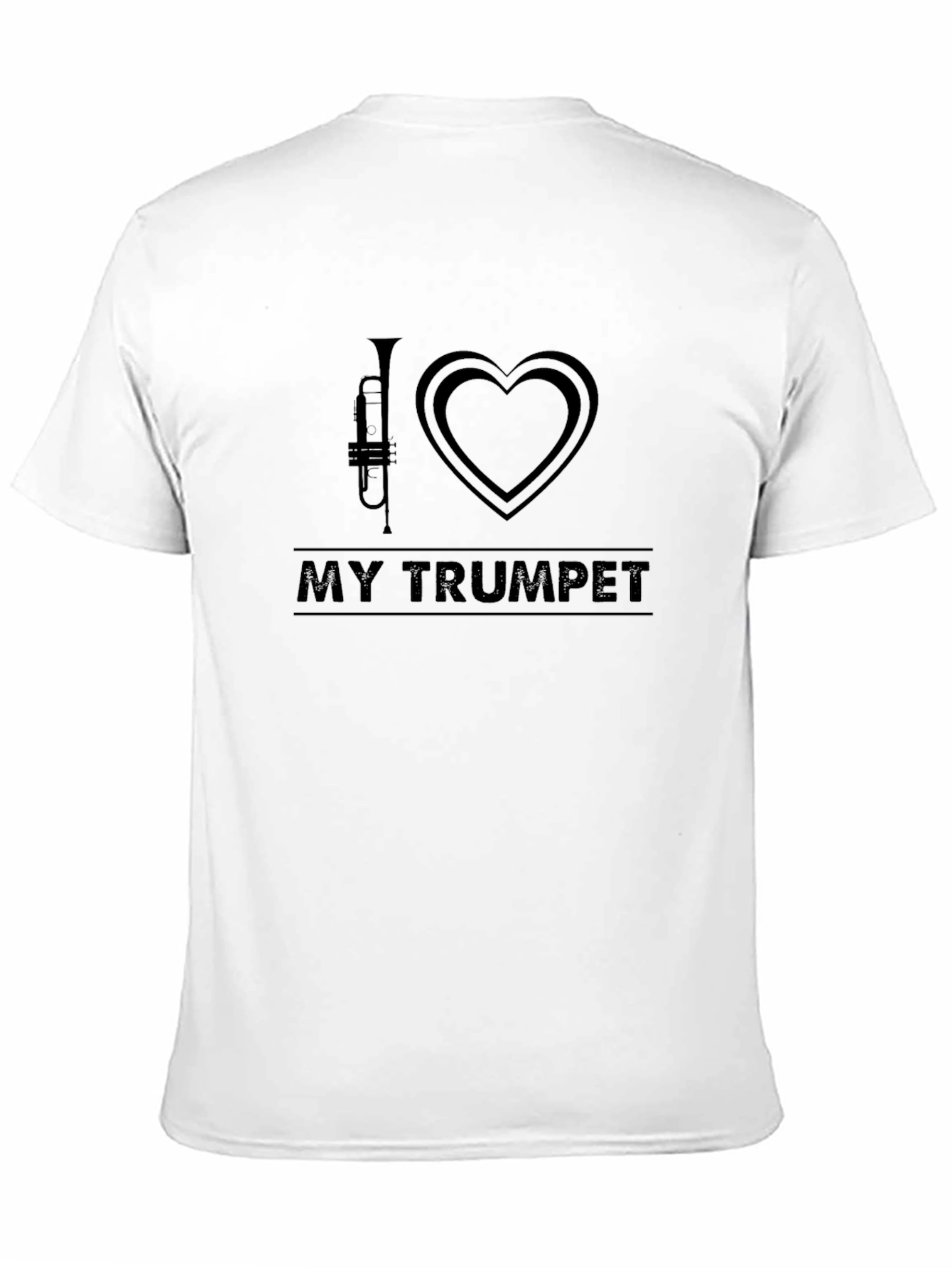 I Love My Trumpet T-Shirt - Musicians Tee
