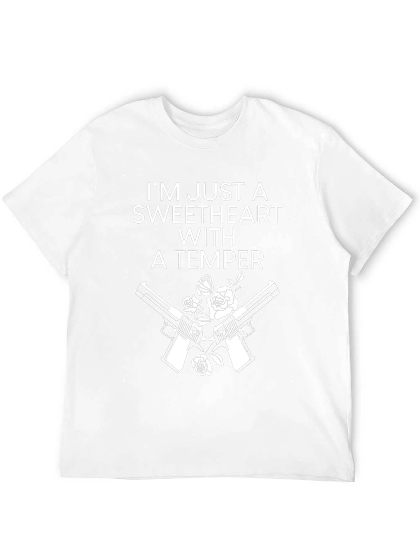 Sweetheart With A Temper Graphic T-Shirt