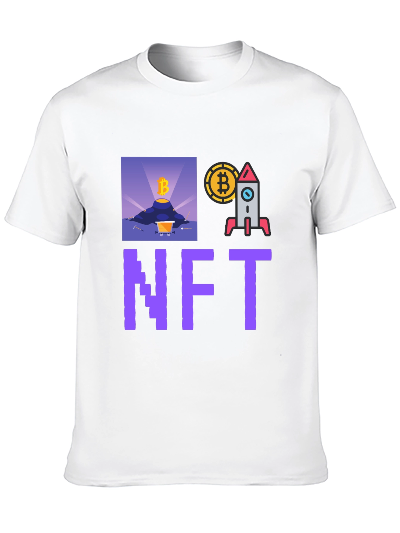 Crypto NFT T-Shirt - Bitcoin Mining Launch