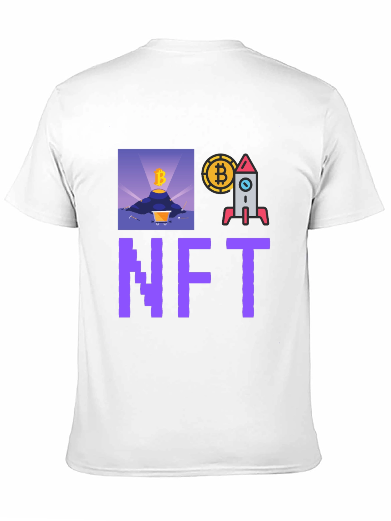 Crypto NFT T-Shirt - Bitcoin Mining Launch