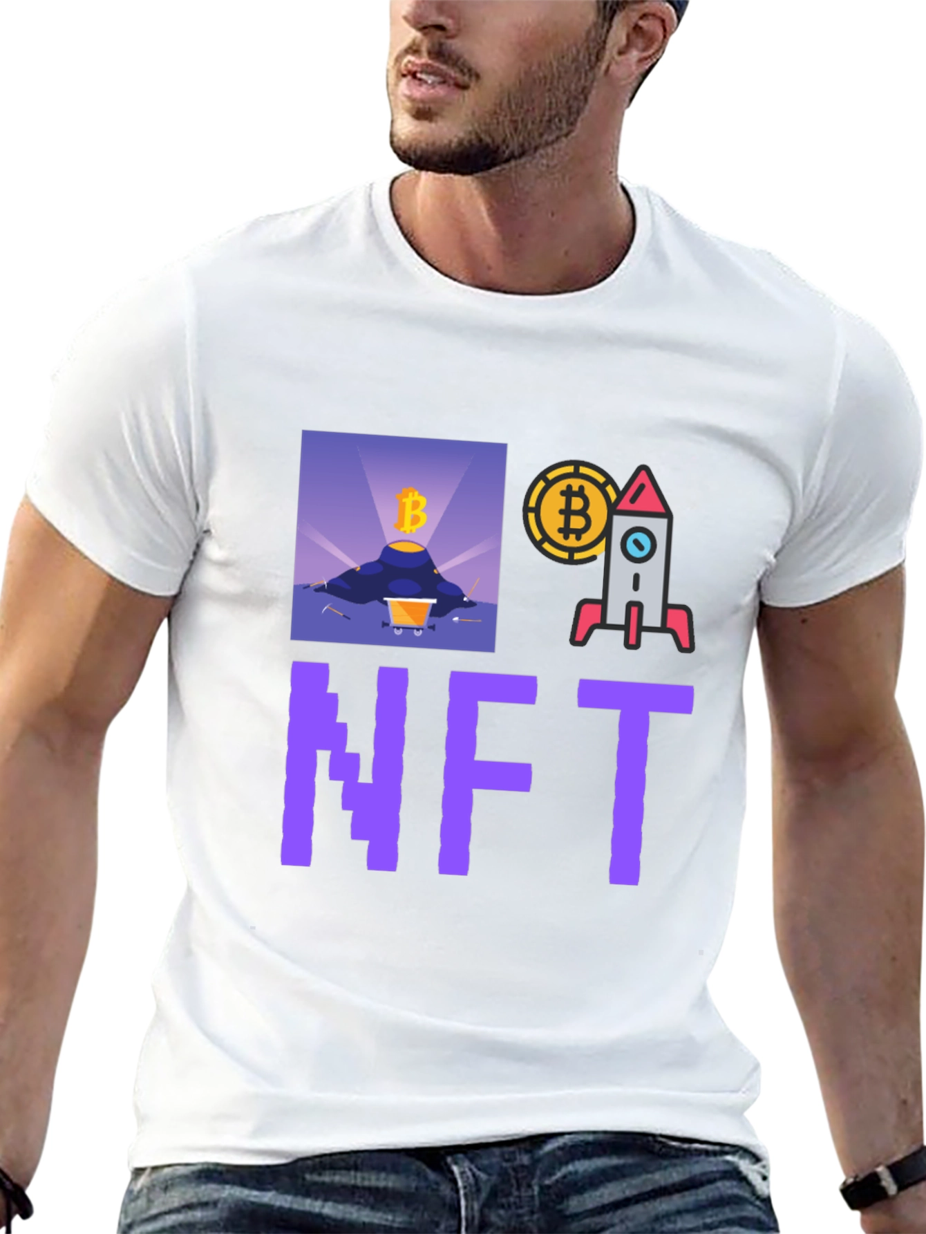 Crypto NFT T-Shirt - Bitcoin Mining Launch