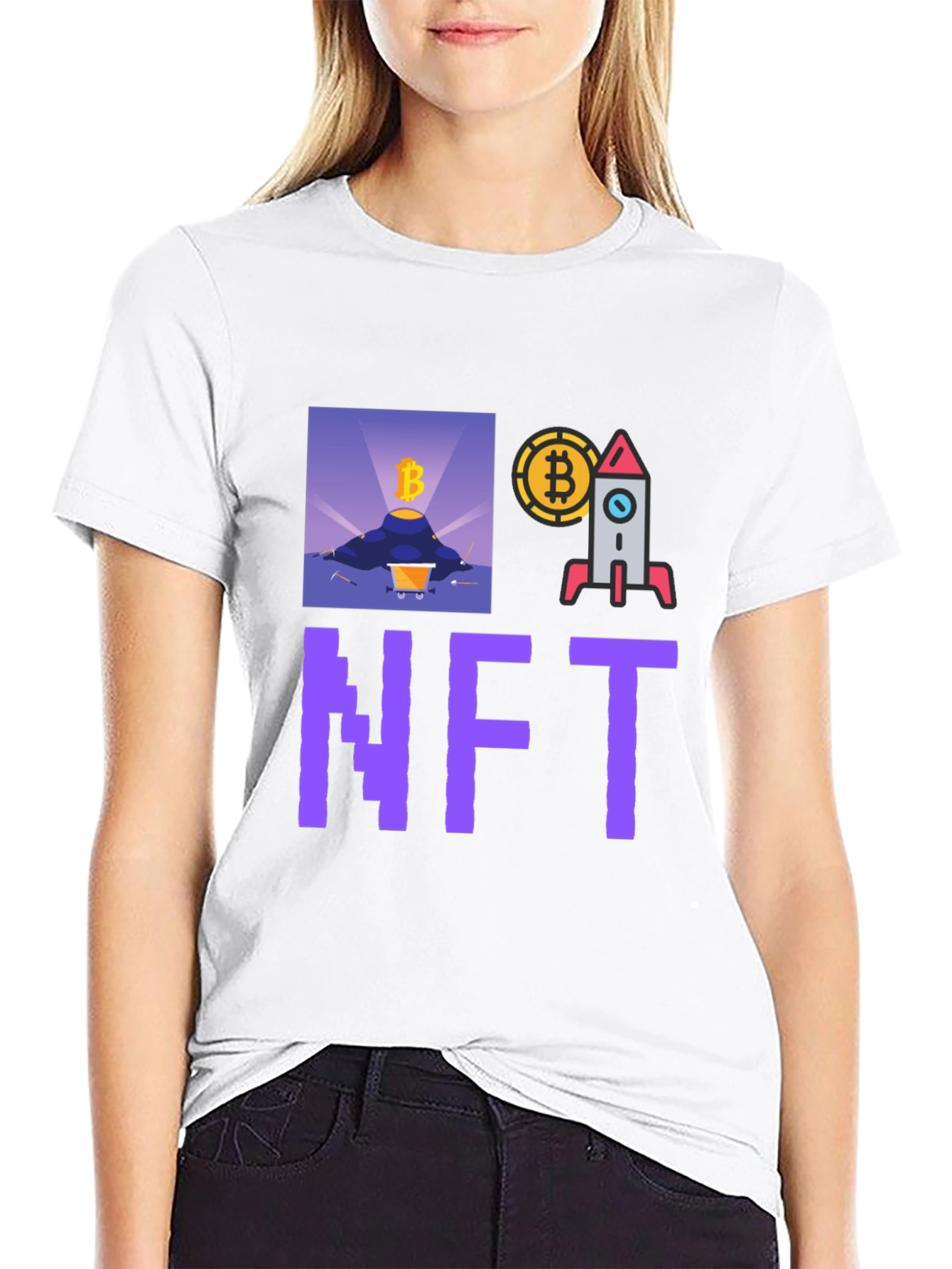 Crypto NFT T-Shirt - Bitcoin Mining Launch