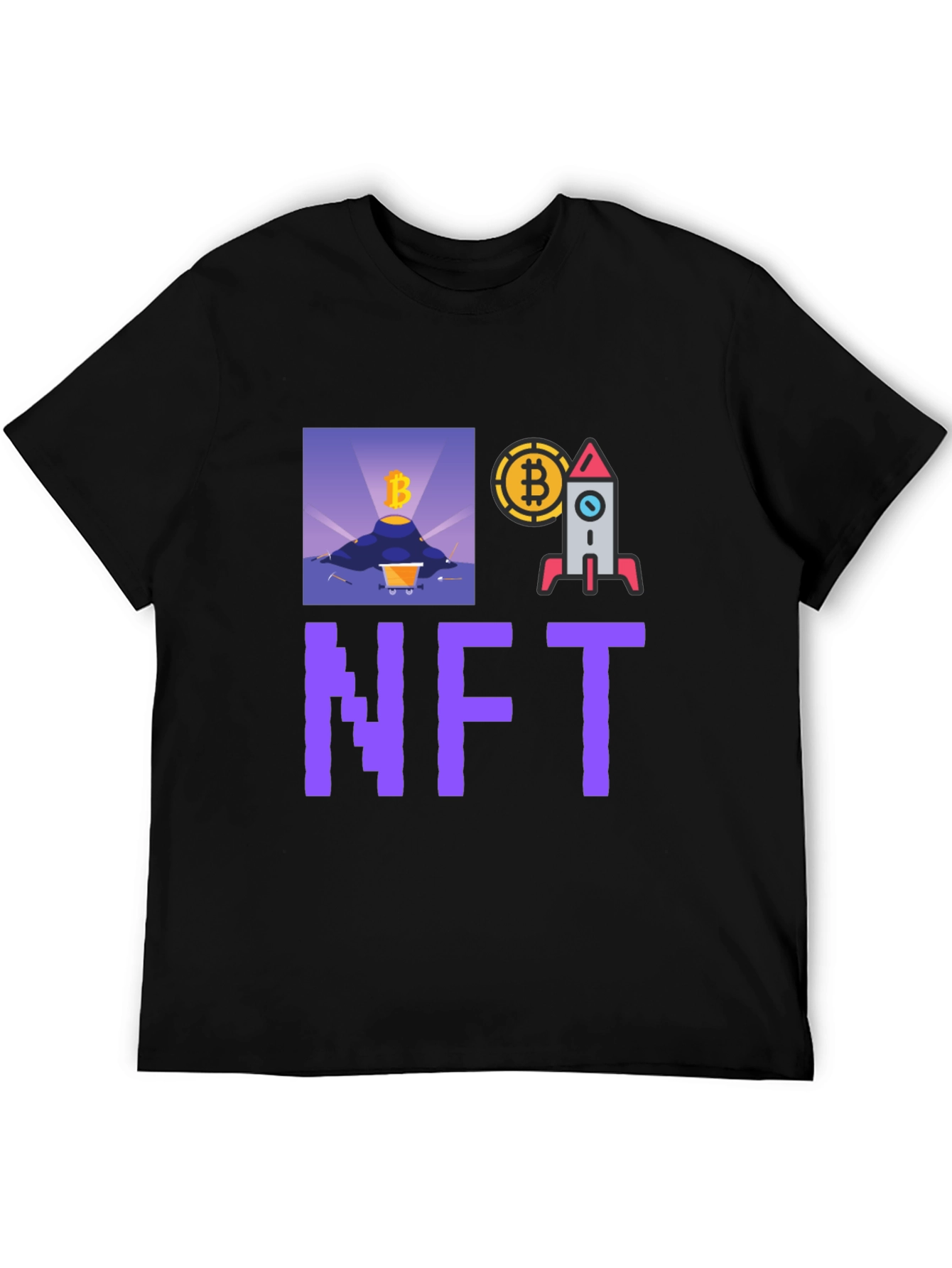 Crypto NFT T-Shirt - Bitcoin Mining Launch