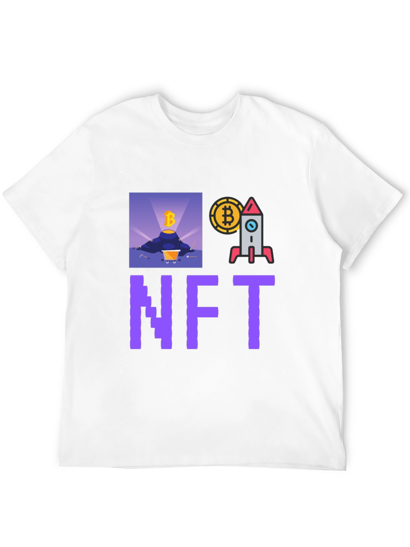 Crypto NFT T-Shirt - Bitcoin Mining Launch