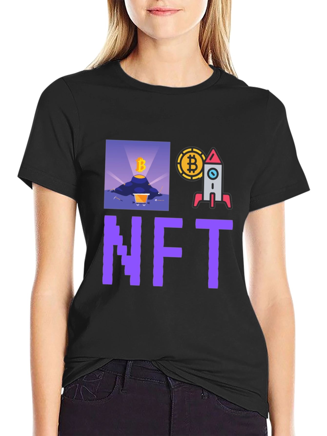 Crypto NFT T-Shirt - Bitcoin Mining Launch
