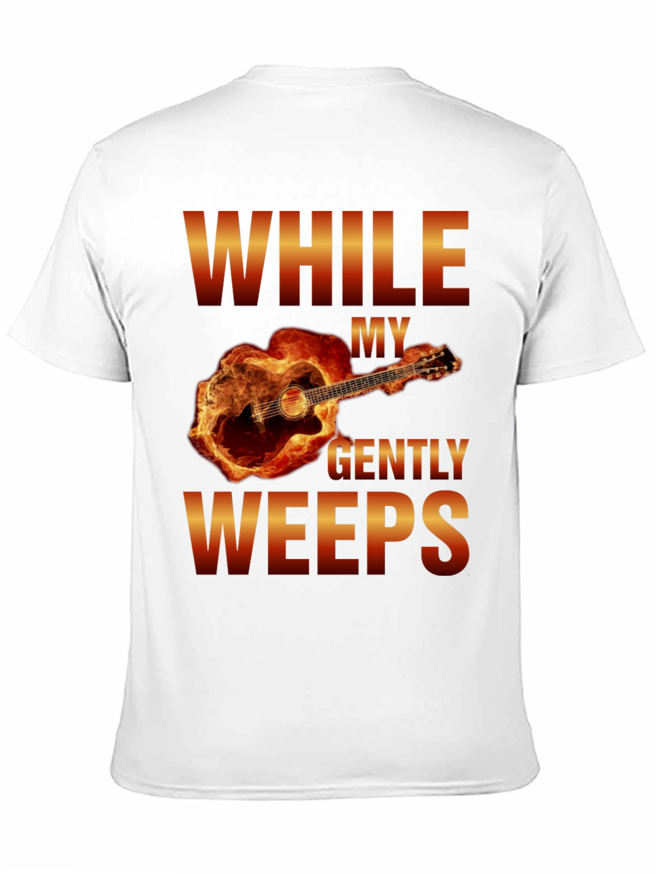 While My Guitar Gently Weeps T-Shirt
