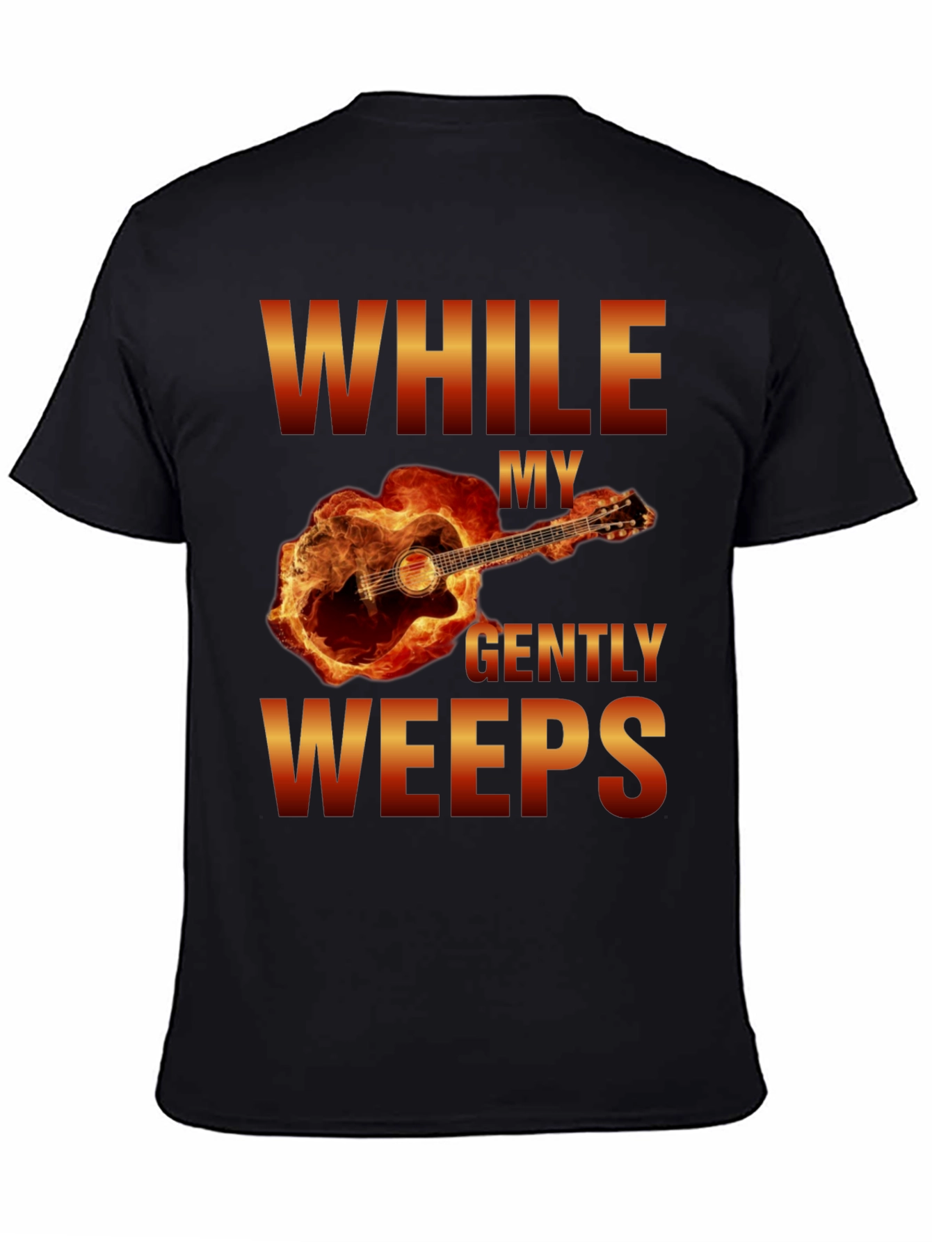While My Guitar Gently Weeps T-Shirt