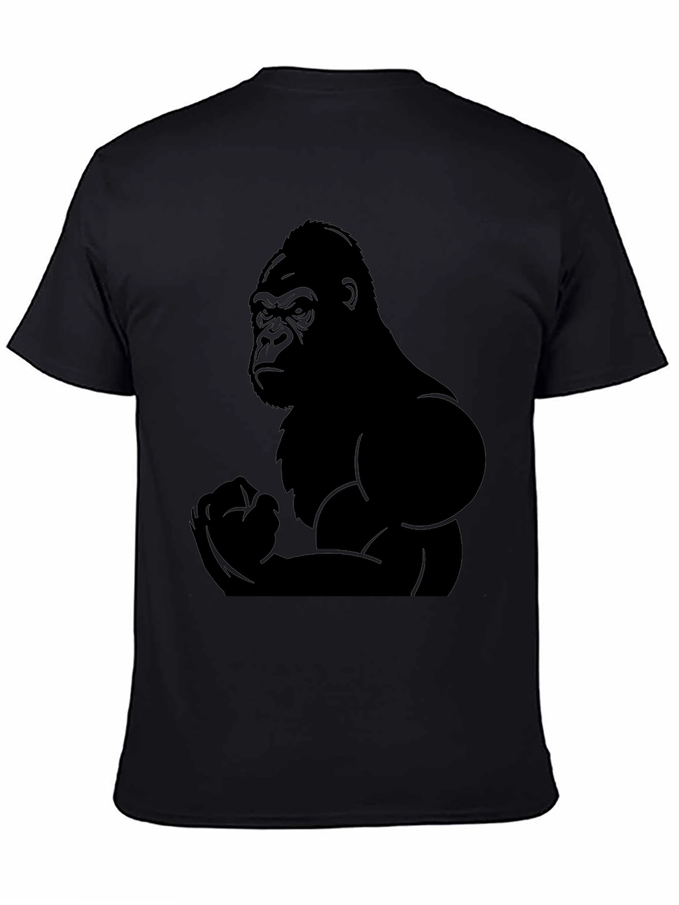 Black Gorilla Graphic T-Shirt