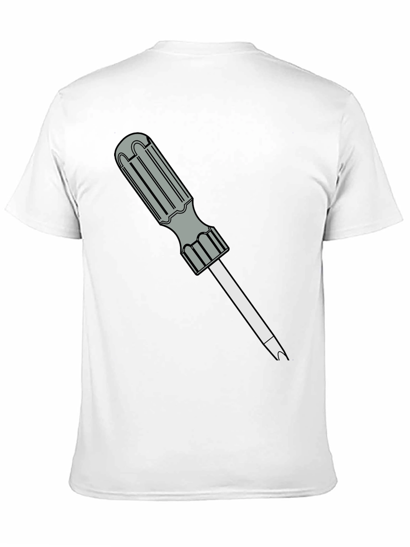 Screwdriver Graphic Black T-Shirt