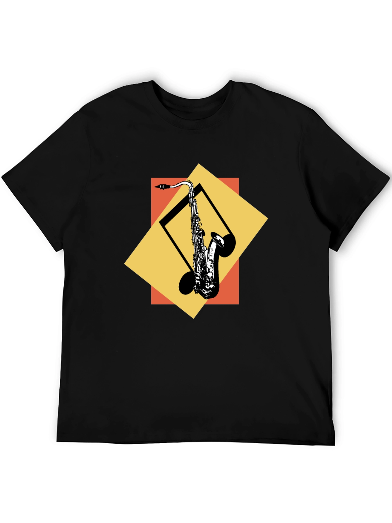 Saxophone Graphic Tee - Cool Music Lover Shirt