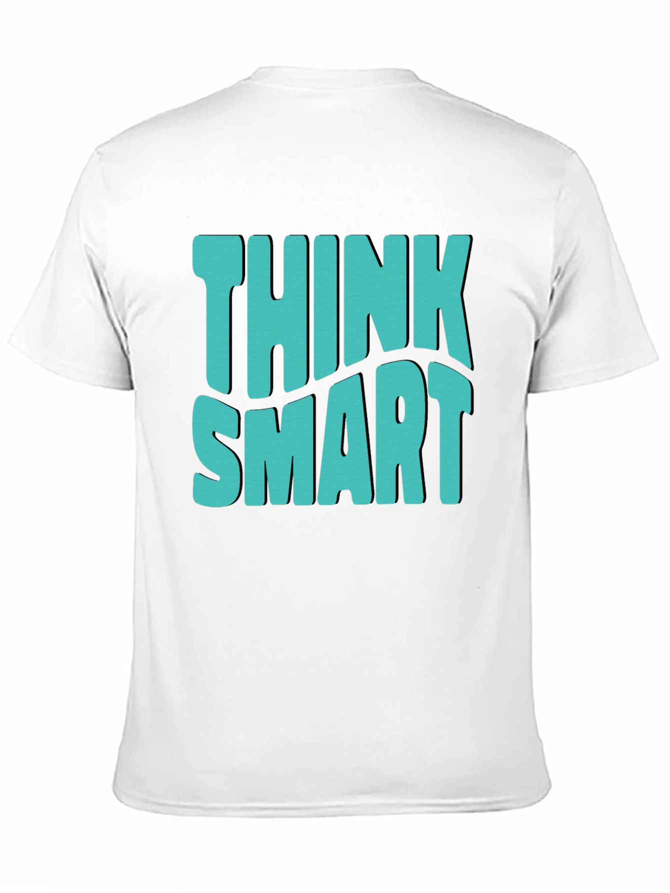 Think Smart Graphic Tee - Mens Casual T-Shirt